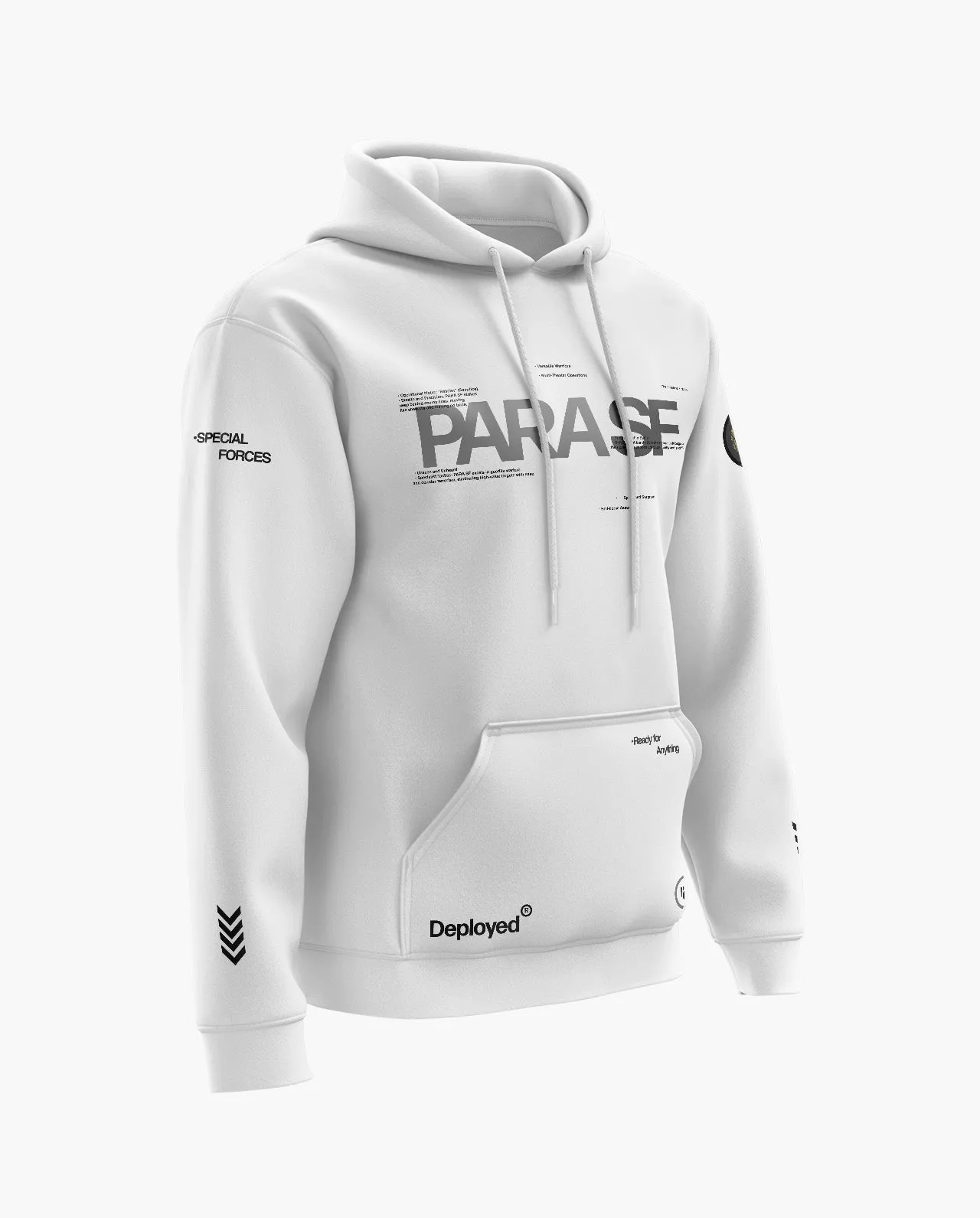 09 PARA DEPLOYED Snow Soft Premium Hoodie