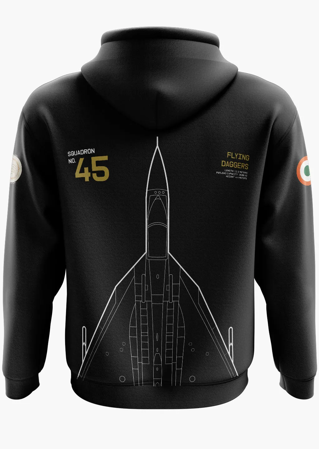 45 SQUADRON Snow Soft Premium Hoodie