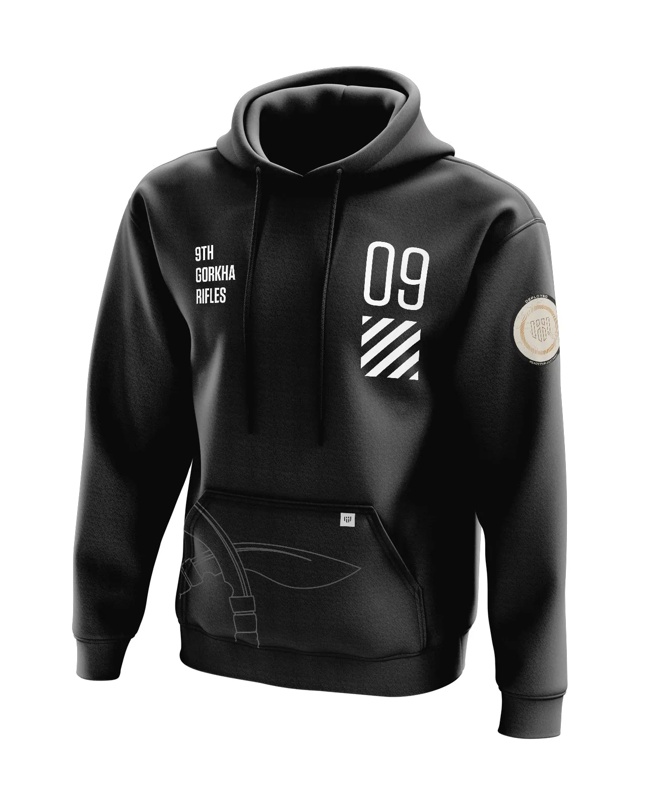 9th Gorkha Warriors Snow Soft Premium Hoodie