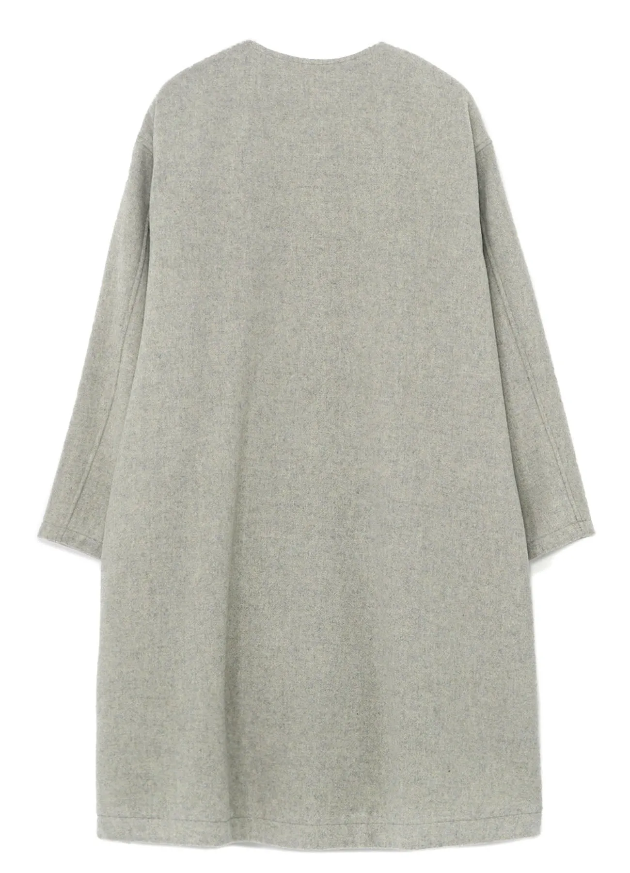 AIRY MOSSER COLLARLESS COAT