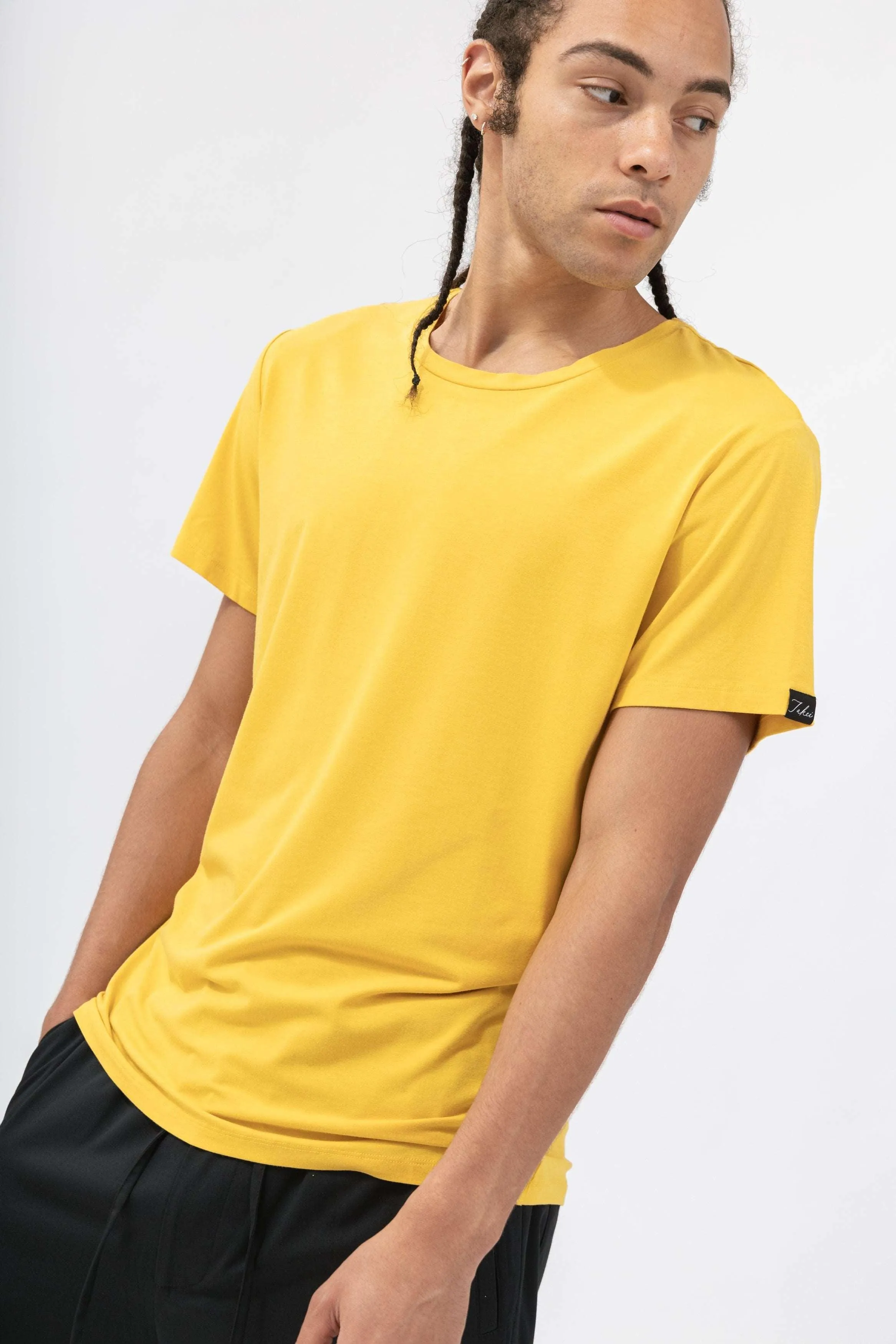 Bamboo Crew Neck Short Sleeve Tee