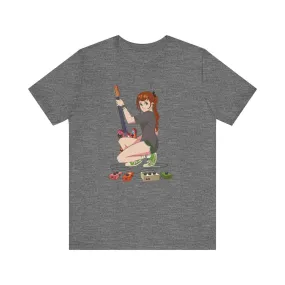 Band Anime Guitar Heroine T Shirt