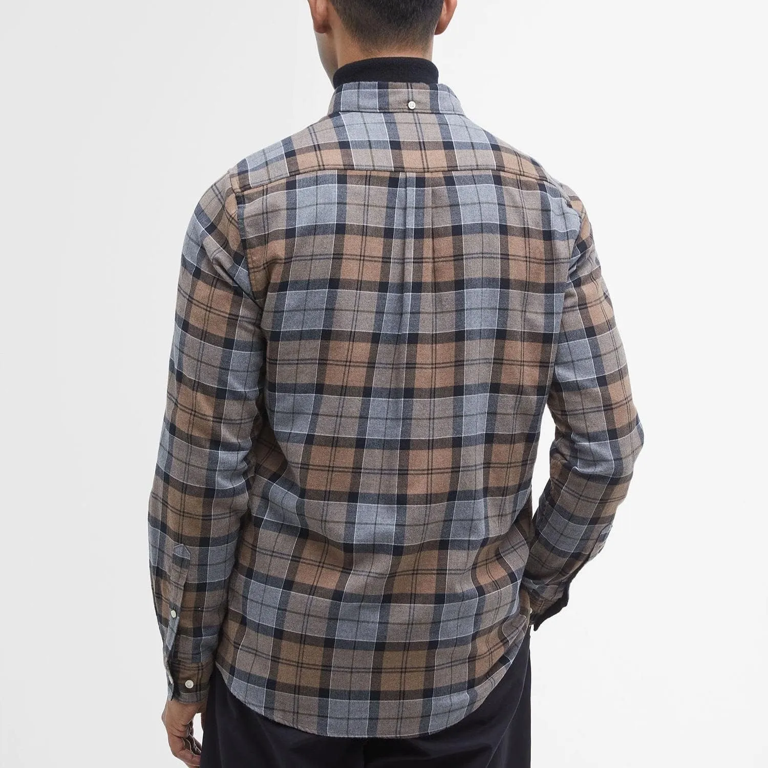 Barbour Rasay Tailored Long-Sleeved Shirt In Cedarwood