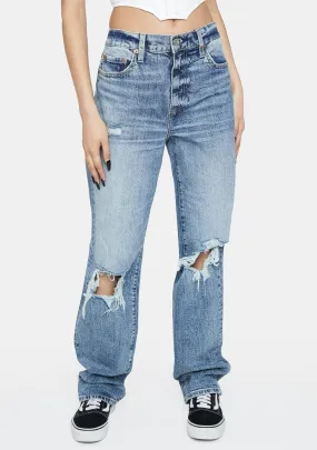 Blue Angel 1999 Slouchy Denim Jeans