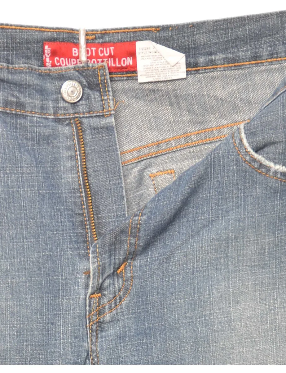 Boot Cut Faded Wash Levi's Jeans - W30 L28