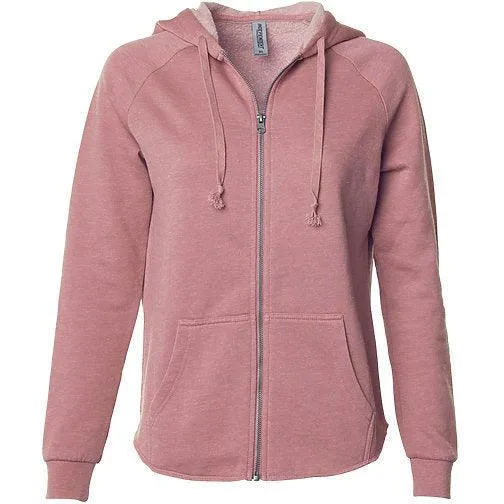 Buttery Soft Wave Washed Zip-Up Hoodie