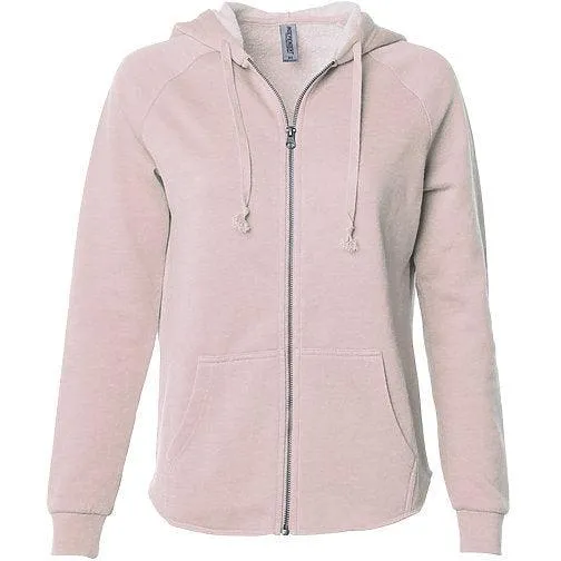 Buttery Soft Wave Washed Zip-Up Hoodie