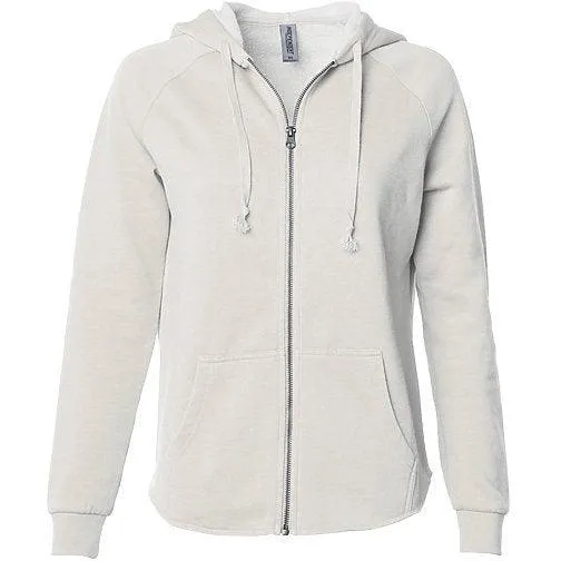 Buttery Soft Wave Washed Zip-Up Hoodie