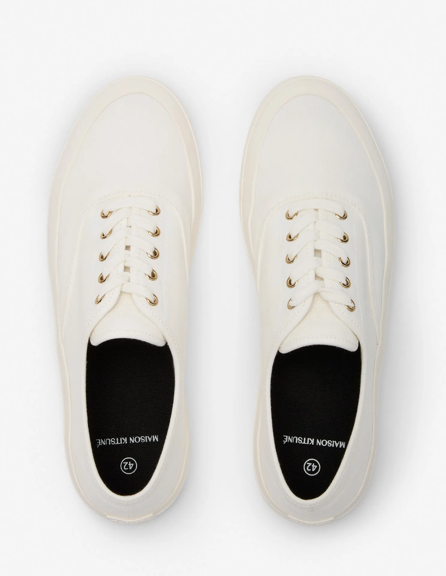 CANVAS LACE-UP SNEAKERS (M)