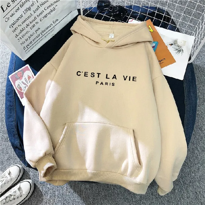 C'est La Vie Hoodie