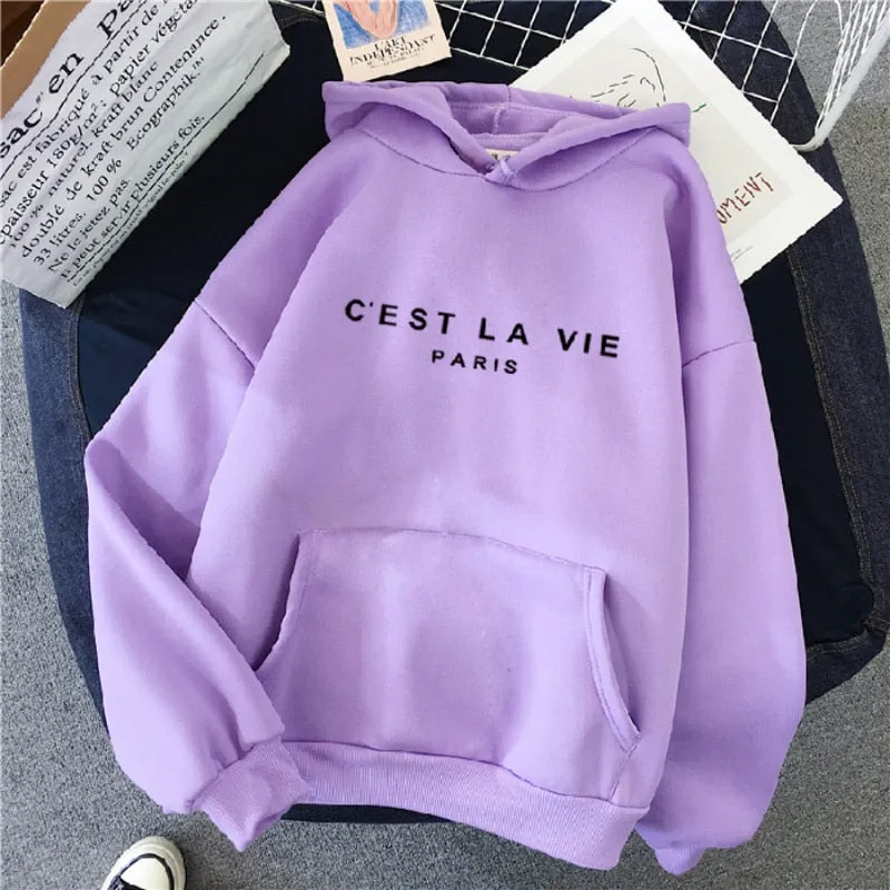 C'est La Vie Hoodie