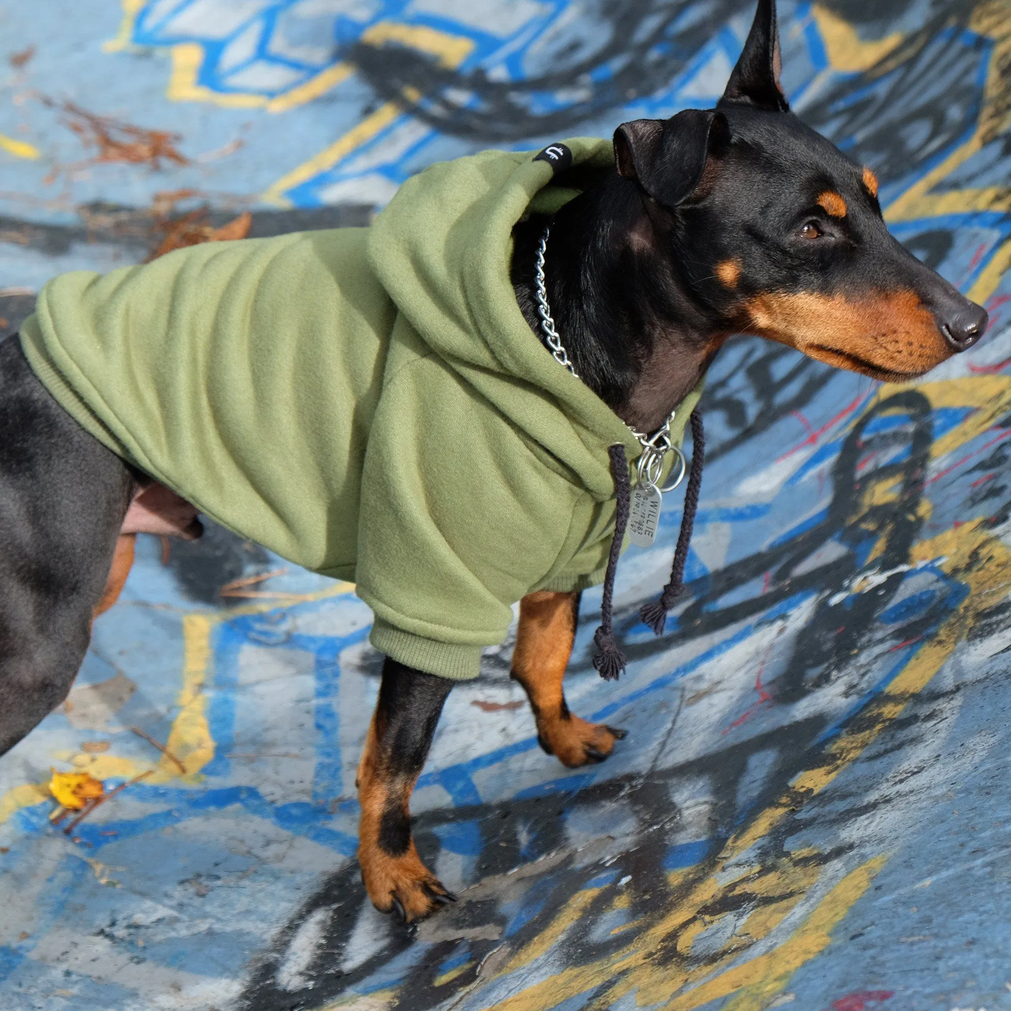 Combat Dog Hoodie