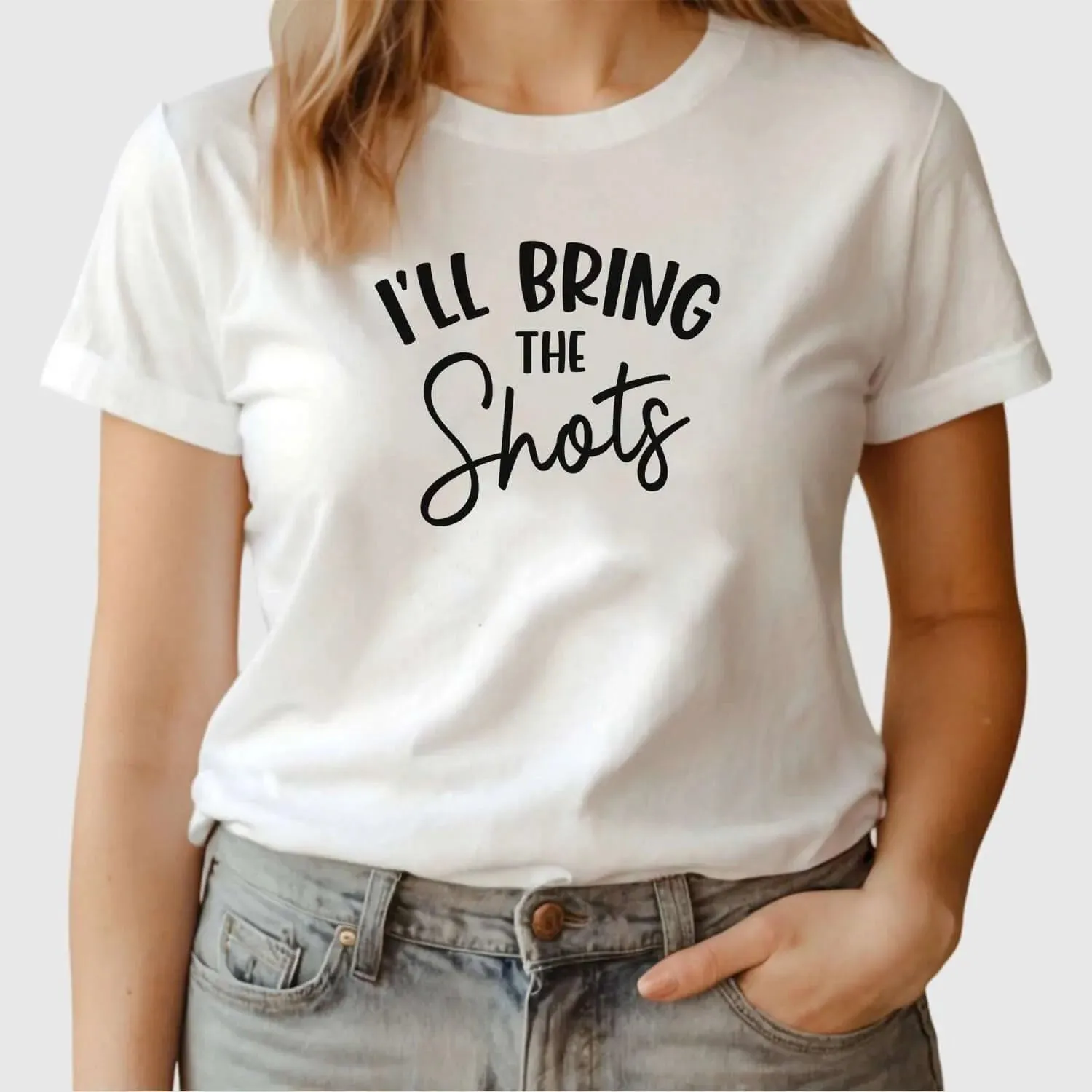 Customisable 'I'll Bring The Fun' T-Shirts for Party Celebrations