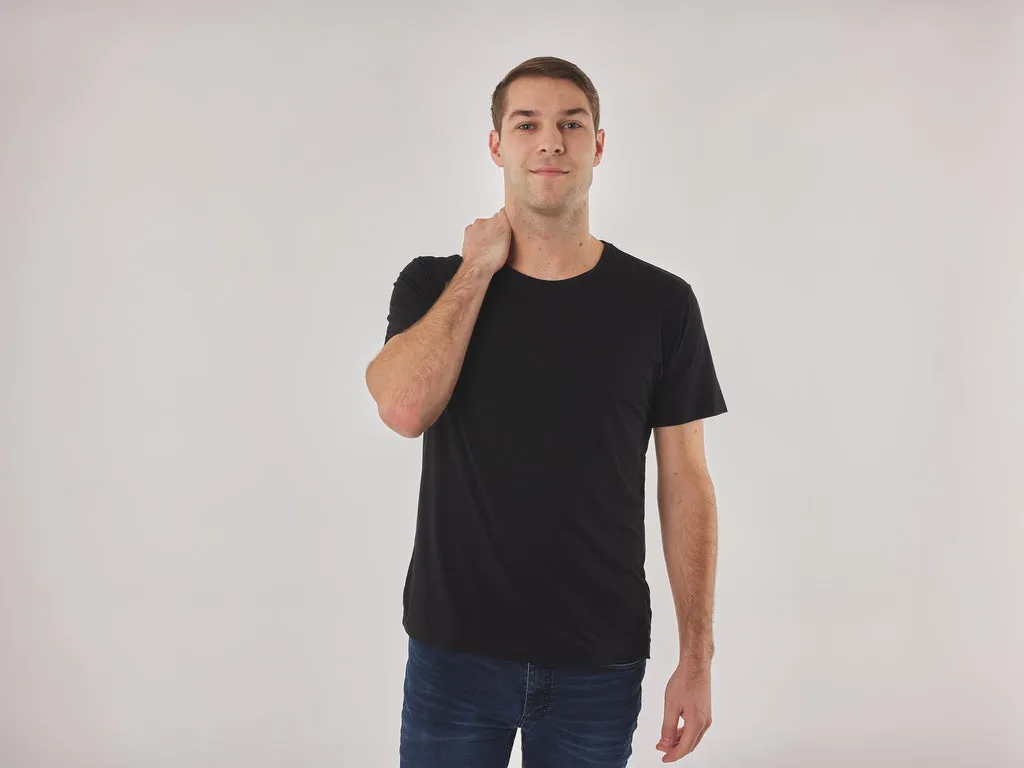 ECOFLOW Men's Bamboo Round Neck T-shirt