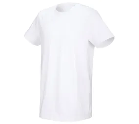 e.s. T-shirt cotton stretch, long fit