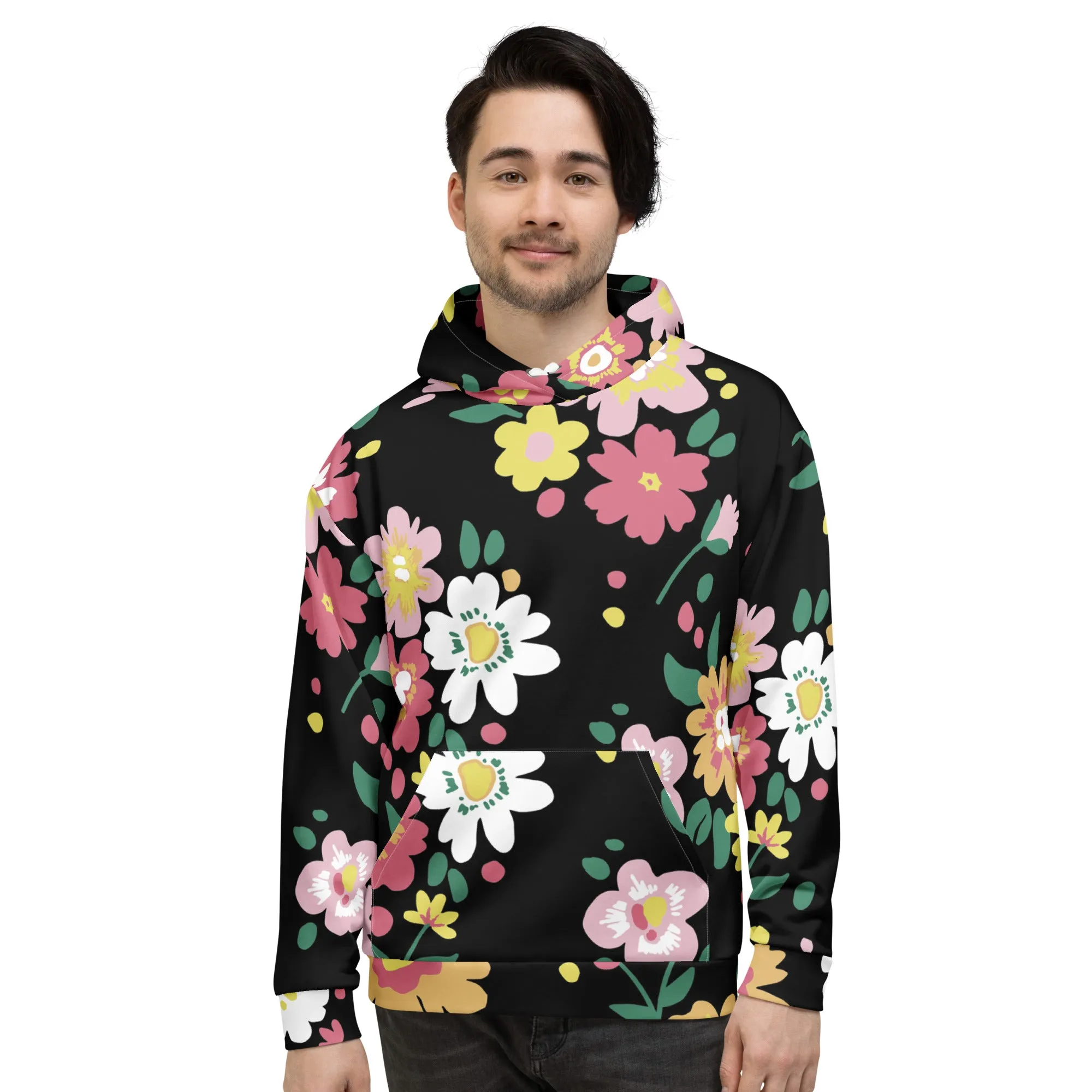 Floral Hoodie (Glamourange Spring Best Hoodies Collection - Flower Hoodies Print 002)