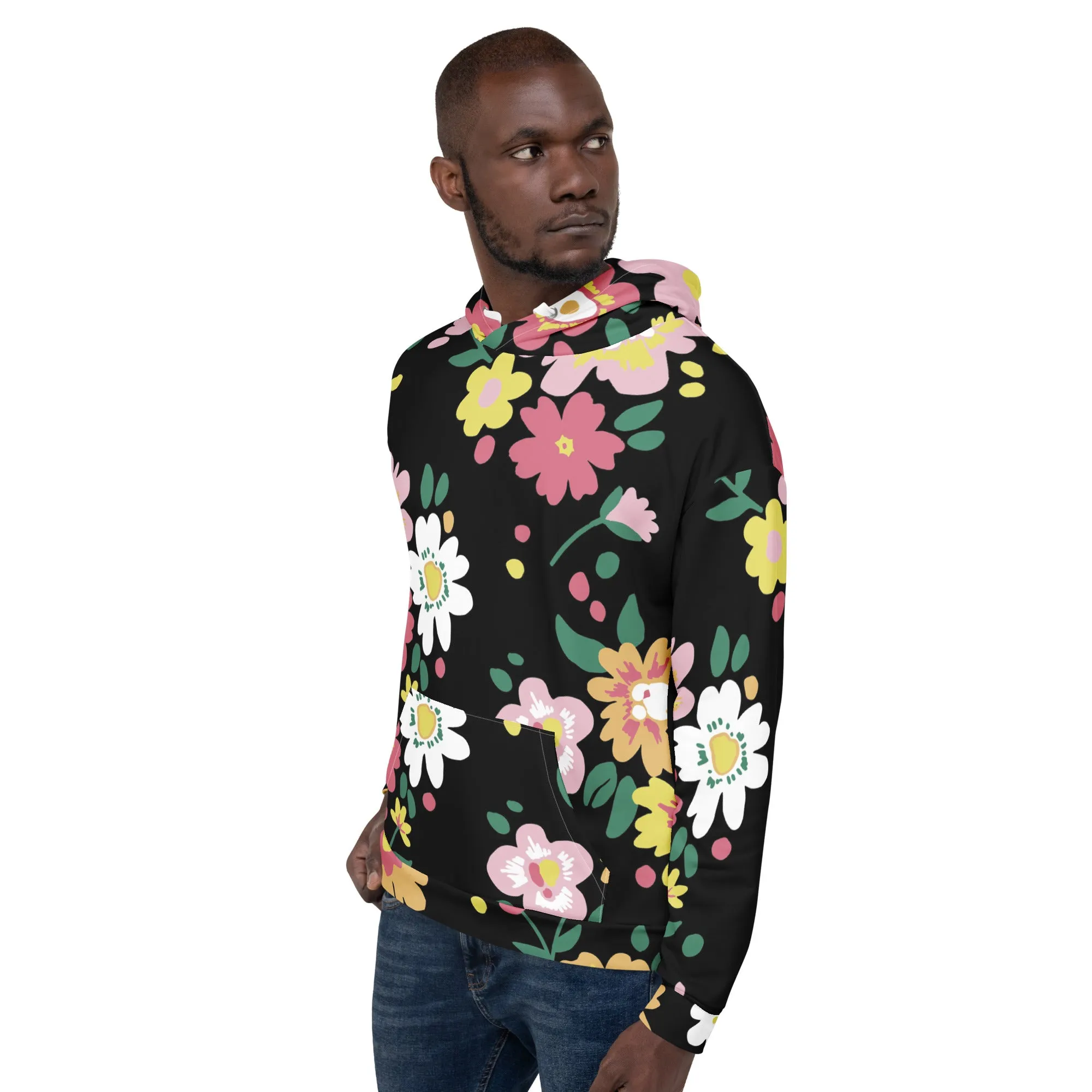 Floral Hoodie (Glamourange Spring Best Hoodies Collection - Flower Hoodies Print 002)