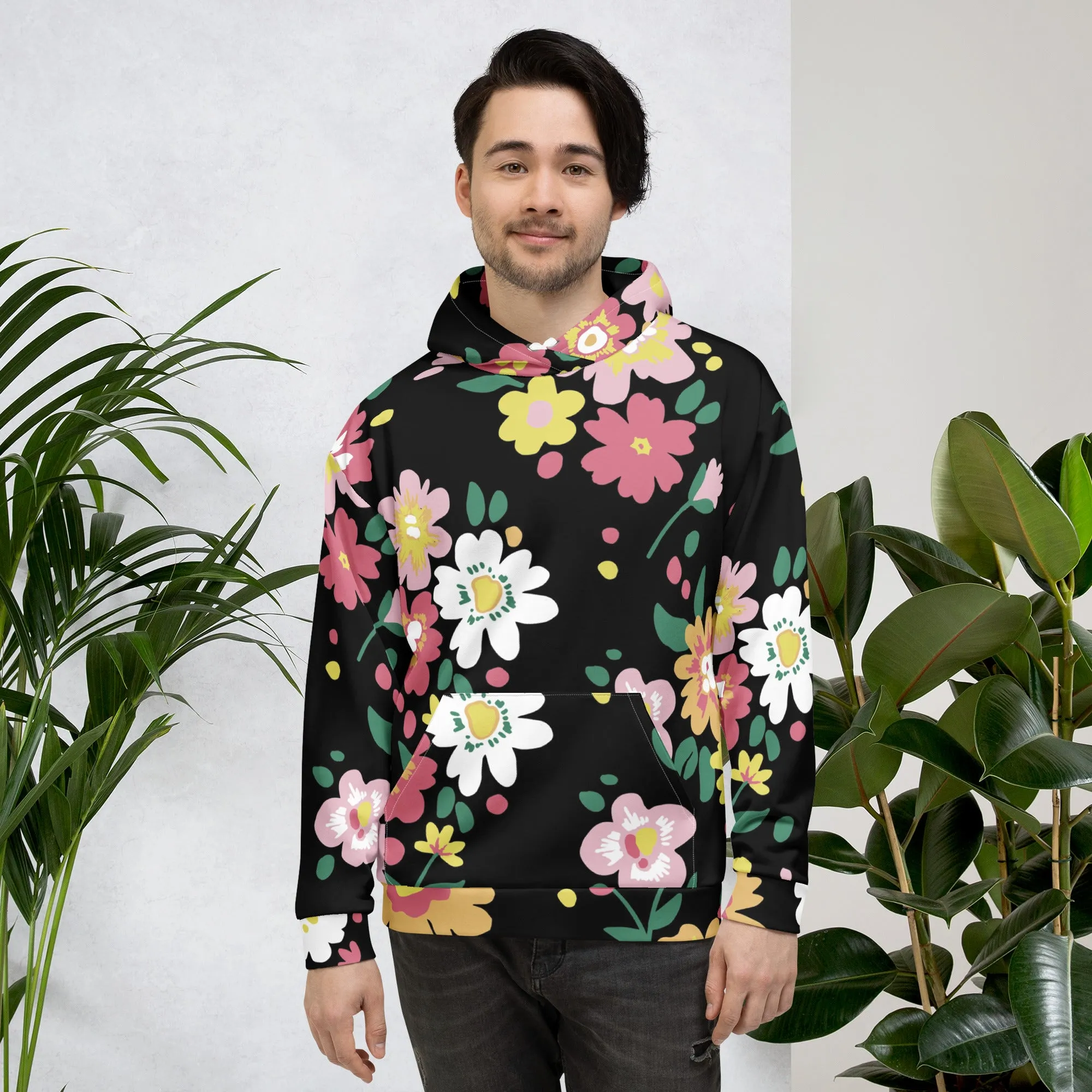 Floral Hoodie (Glamourange Spring Best Hoodies Collection - Flower Hoodies Print 002)