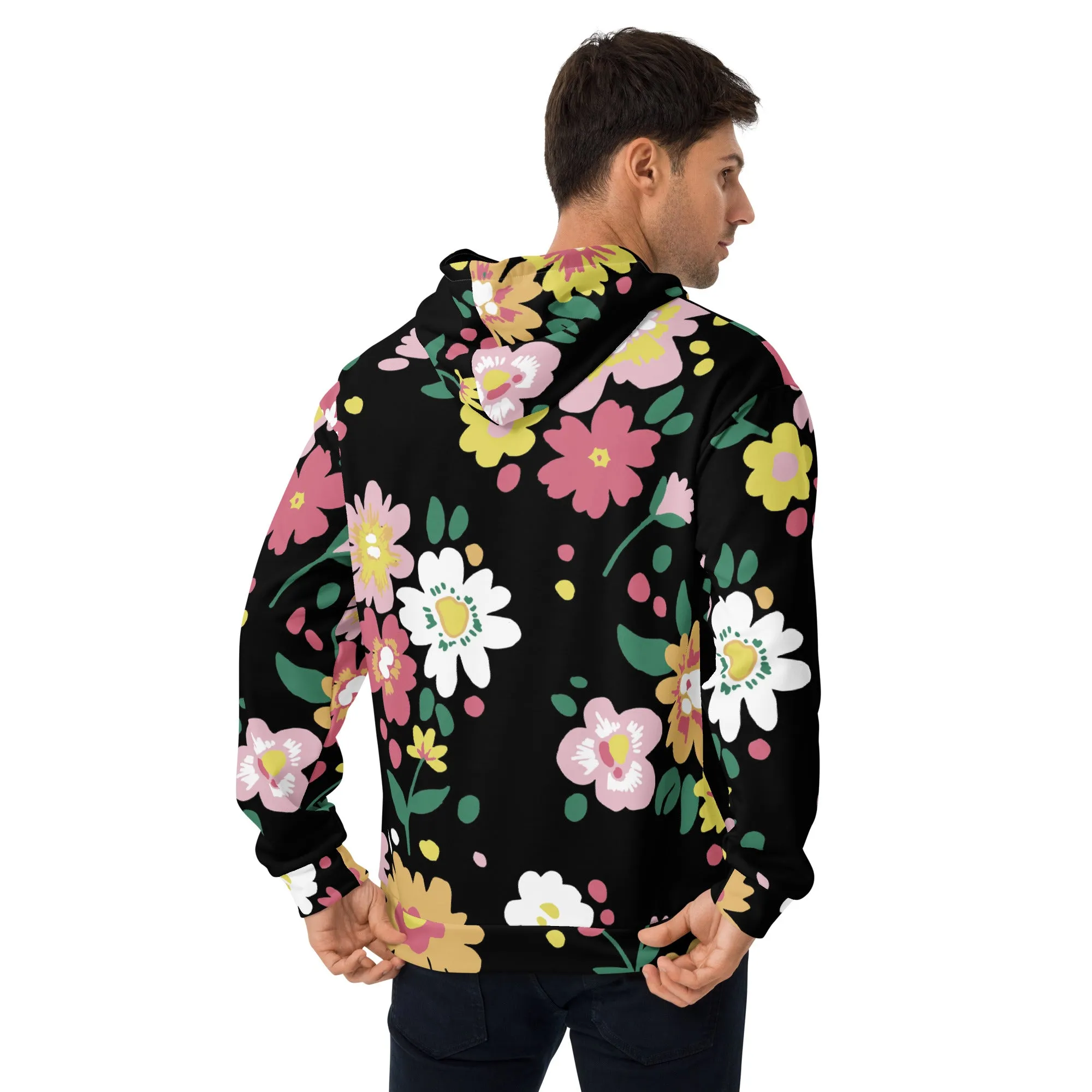 Floral Hoodie (Glamourange Spring Best Hoodies Collection - Flower Hoodies Print 002)