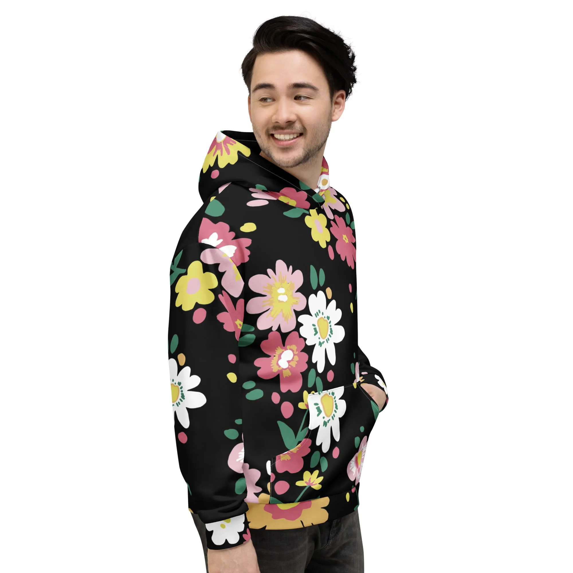 Floral Hoodie (Glamourange Spring Best Hoodies Collection - Flower Hoodies Print 002)