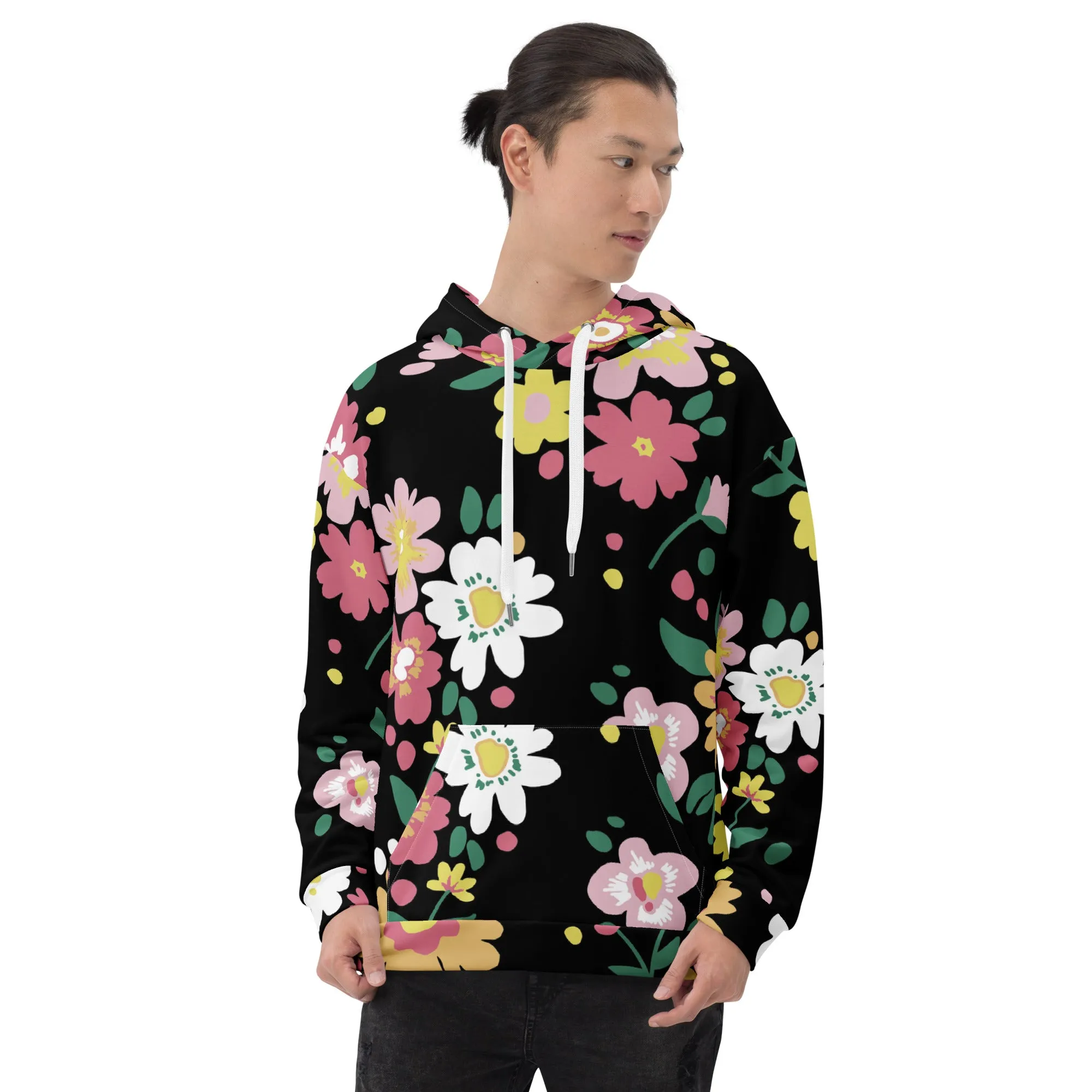 Floral Hoodie (Glamourange Spring Best Hoodies Collection - Flower Hoodies Print 002)