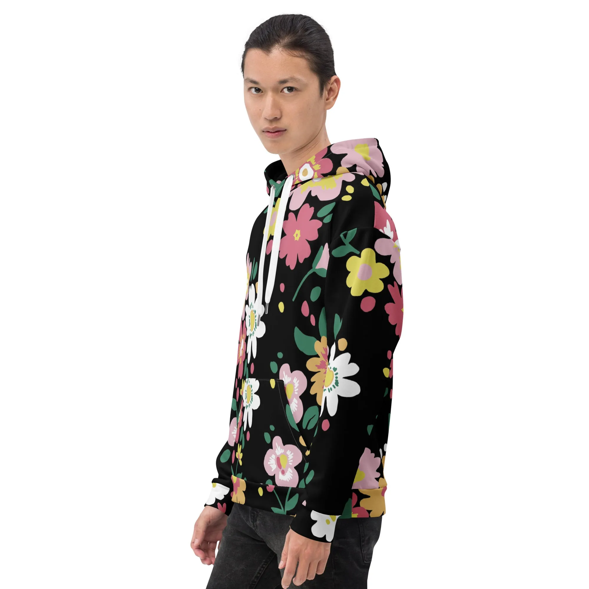 Floral Hoodie (Glamourange Spring Best Hoodies Collection - Flower Hoodies Print 002)