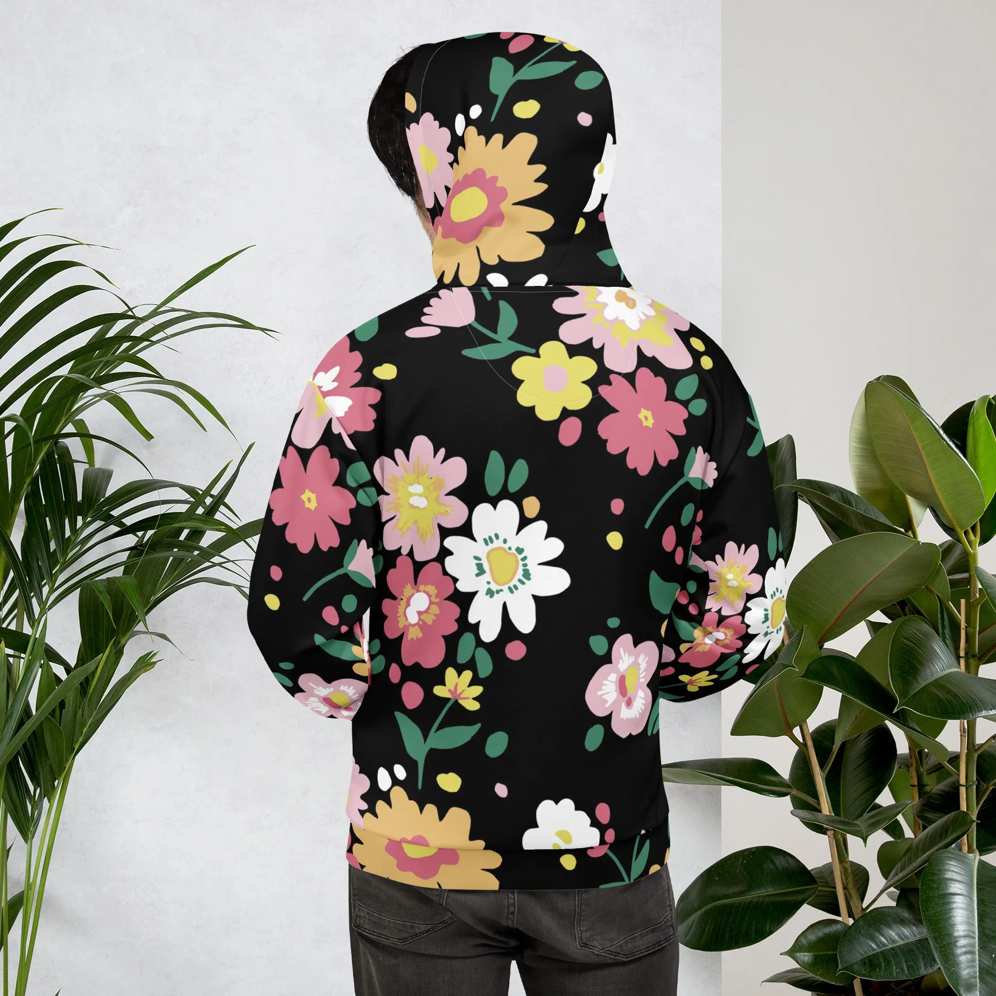 Floral Hoodie (Glamourange Spring Best Hoodies Collection - Flower Hoodies Print 002)