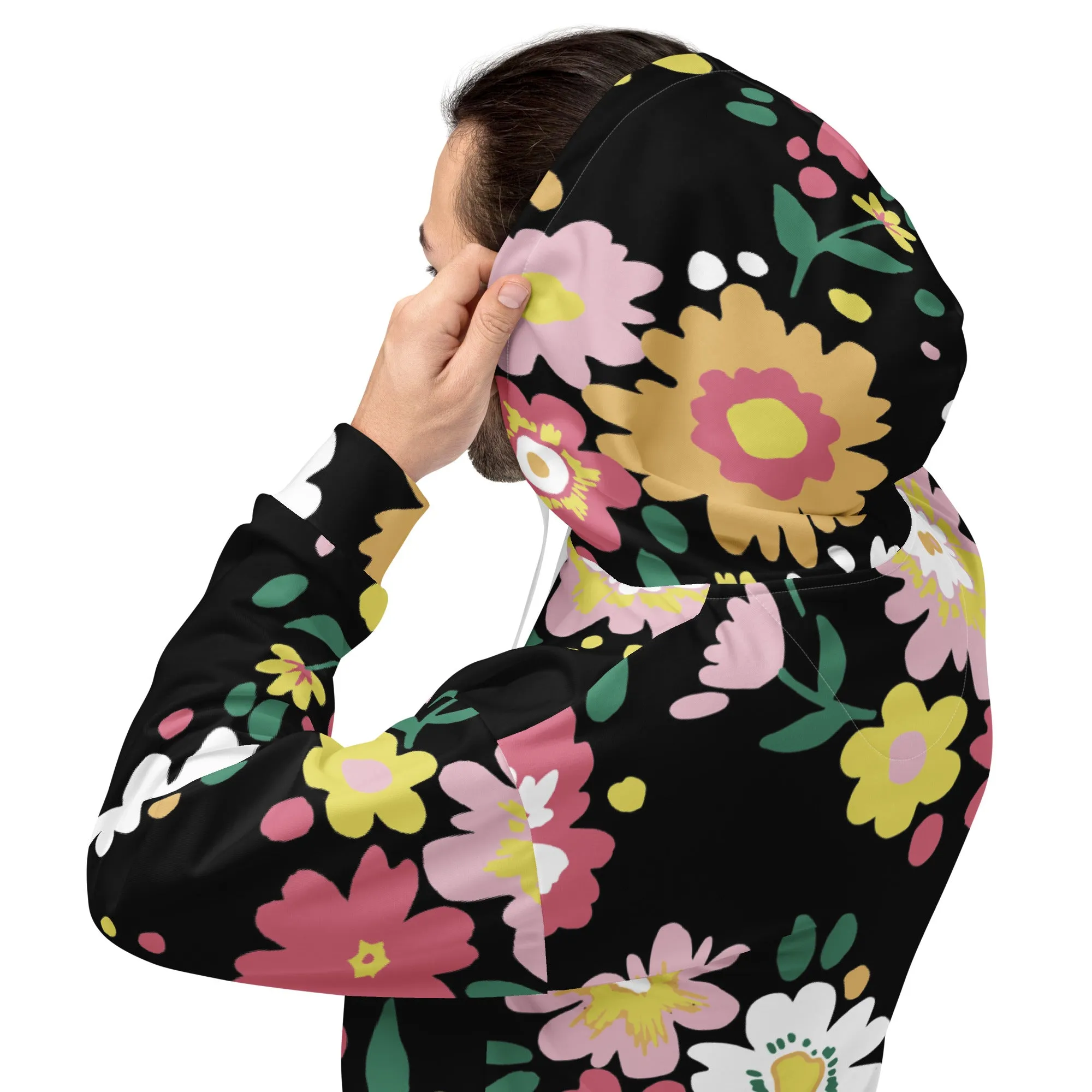 Floral Hoodie (Glamourange Spring Best Hoodies Collection - Flower Hoodies Print 002)