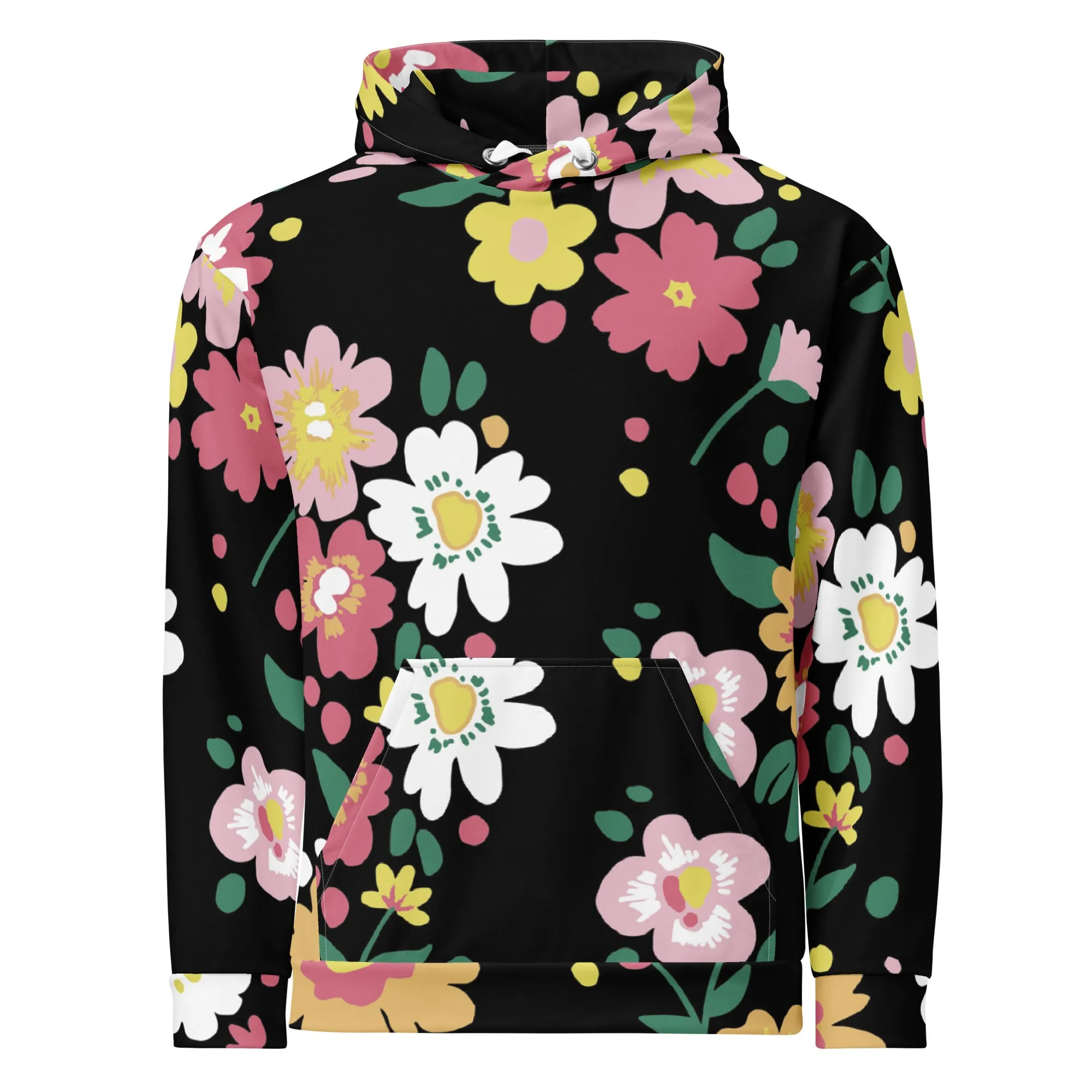 Floral Hoodie (Glamourange Spring Best Hoodies Collection - Flower Hoodies Print 002)