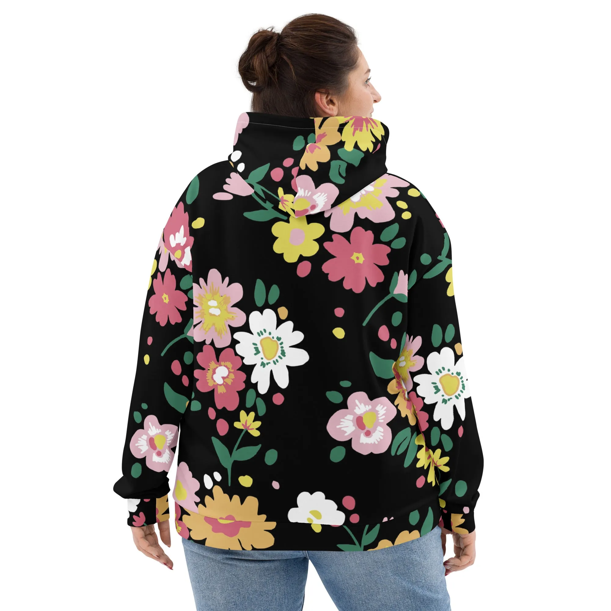 Floral Hoodie (Glamourange Spring Best Hoodies Collection - Flower Hoodies Print 002)