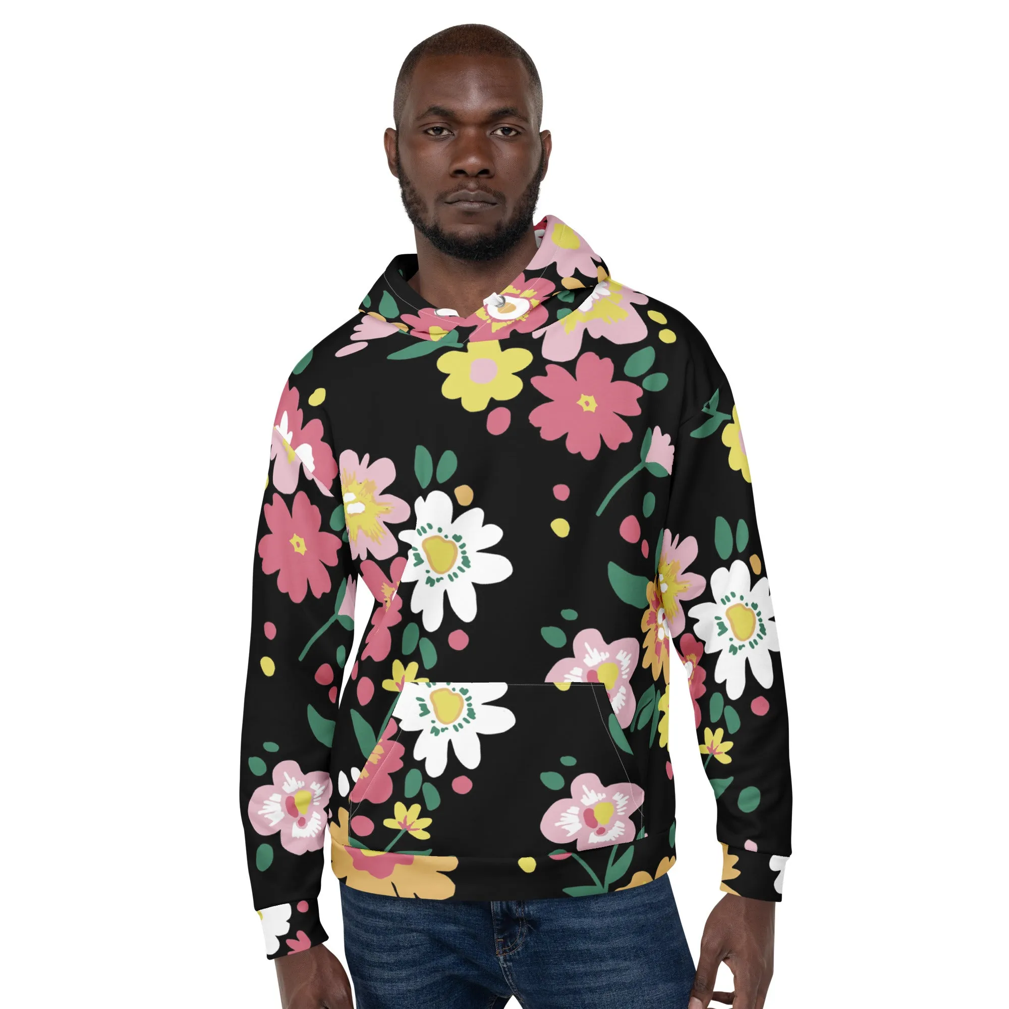 Floral Hoodie (Glamourange Spring Best Hoodies Collection - Flower Hoodies Print 002)