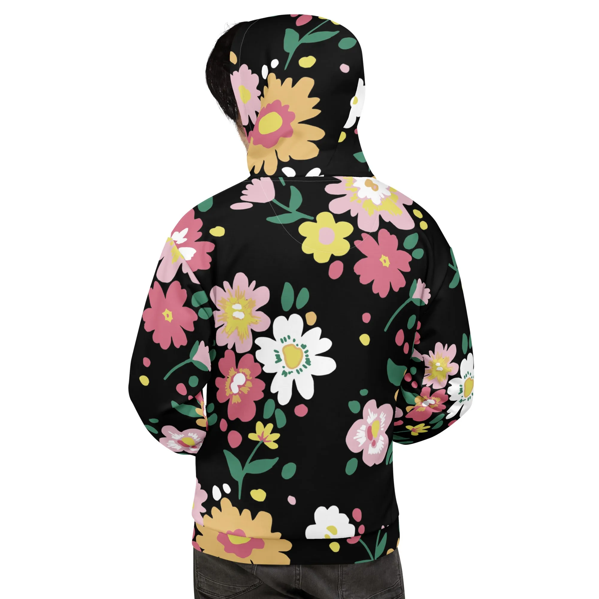 Floral Hoodie (Glamourange Spring Best Hoodies Collection - Flower Hoodies Print 002)