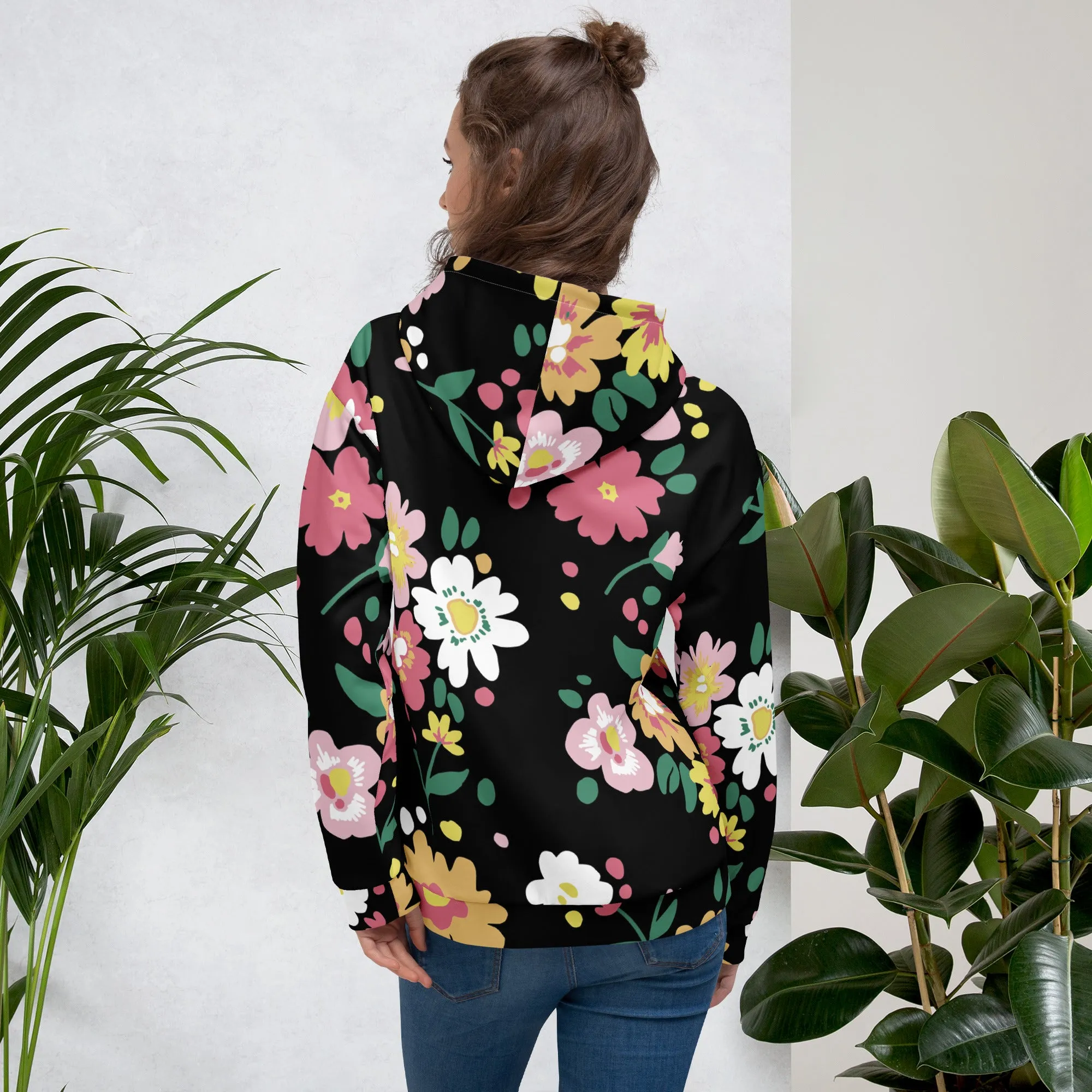 Floral Hoodie (Glamourange Spring Best Hoodies Collection - Flower Hoodies Print 002)