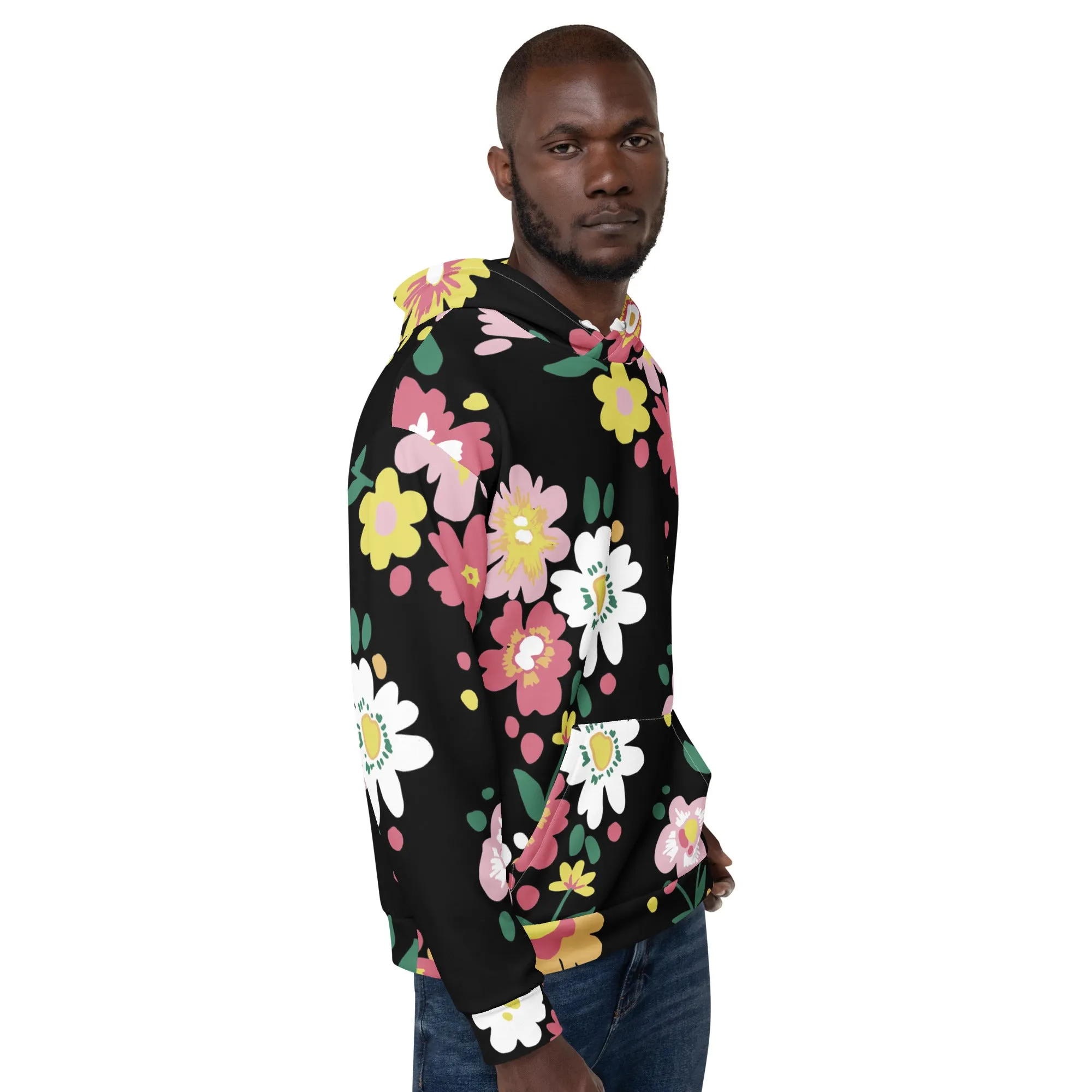 Floral Hoodie (Glamourange Spring Best Hoodies Collection - Flower Hoodies Print 002)