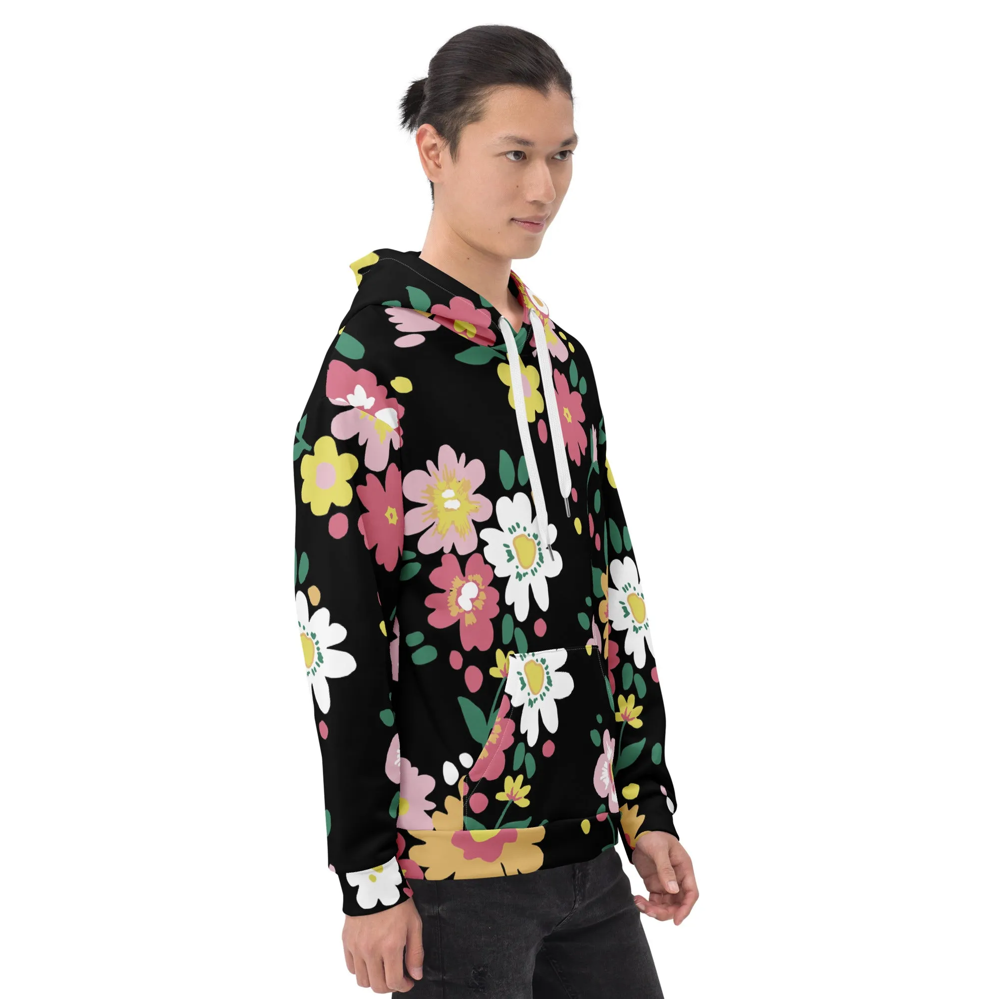 Floral Hoodie (Glamourange Spring Best Hoodies Collection - Flower Hoodies Print 002)