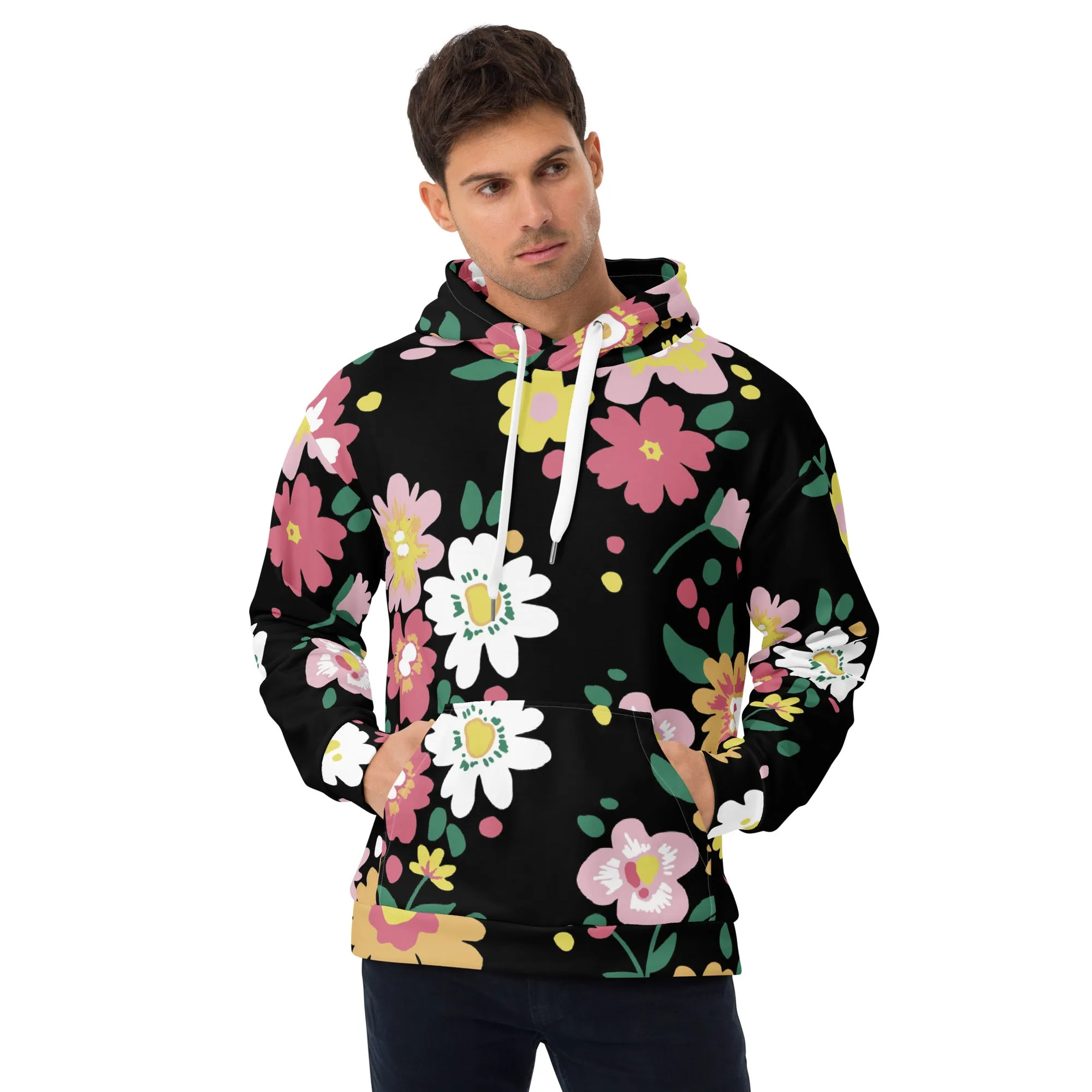 Floral Hoodie (Glamourange Spring Best Hoodies Collection - Flower Hoodies Print 002)