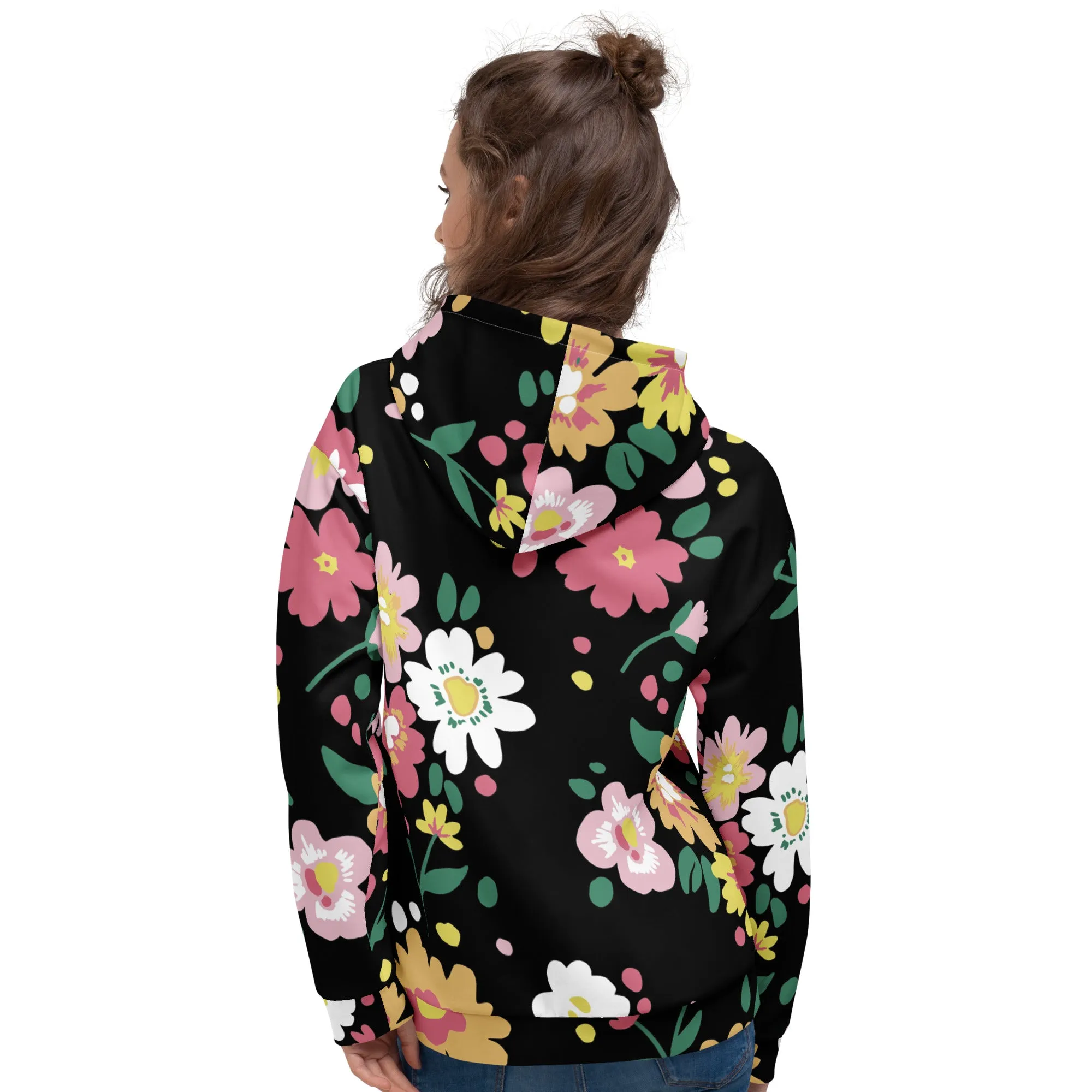 Floral Hoodie (Glamourange Spring Best Hoodies Collection - Flower Hoodies Print 002)