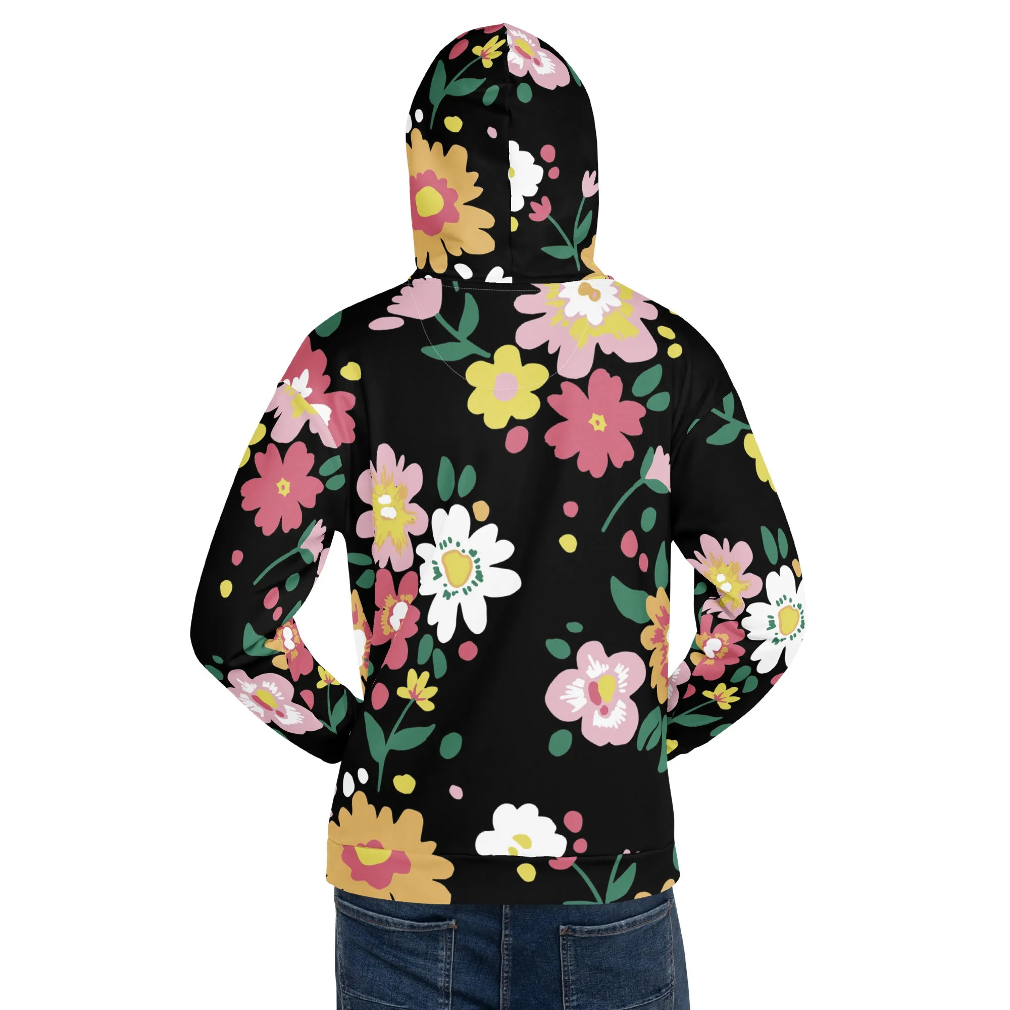 Floral Hoodie (Glamourange Spring Best Hoodies Collection - Flower Hoodies Print 002)