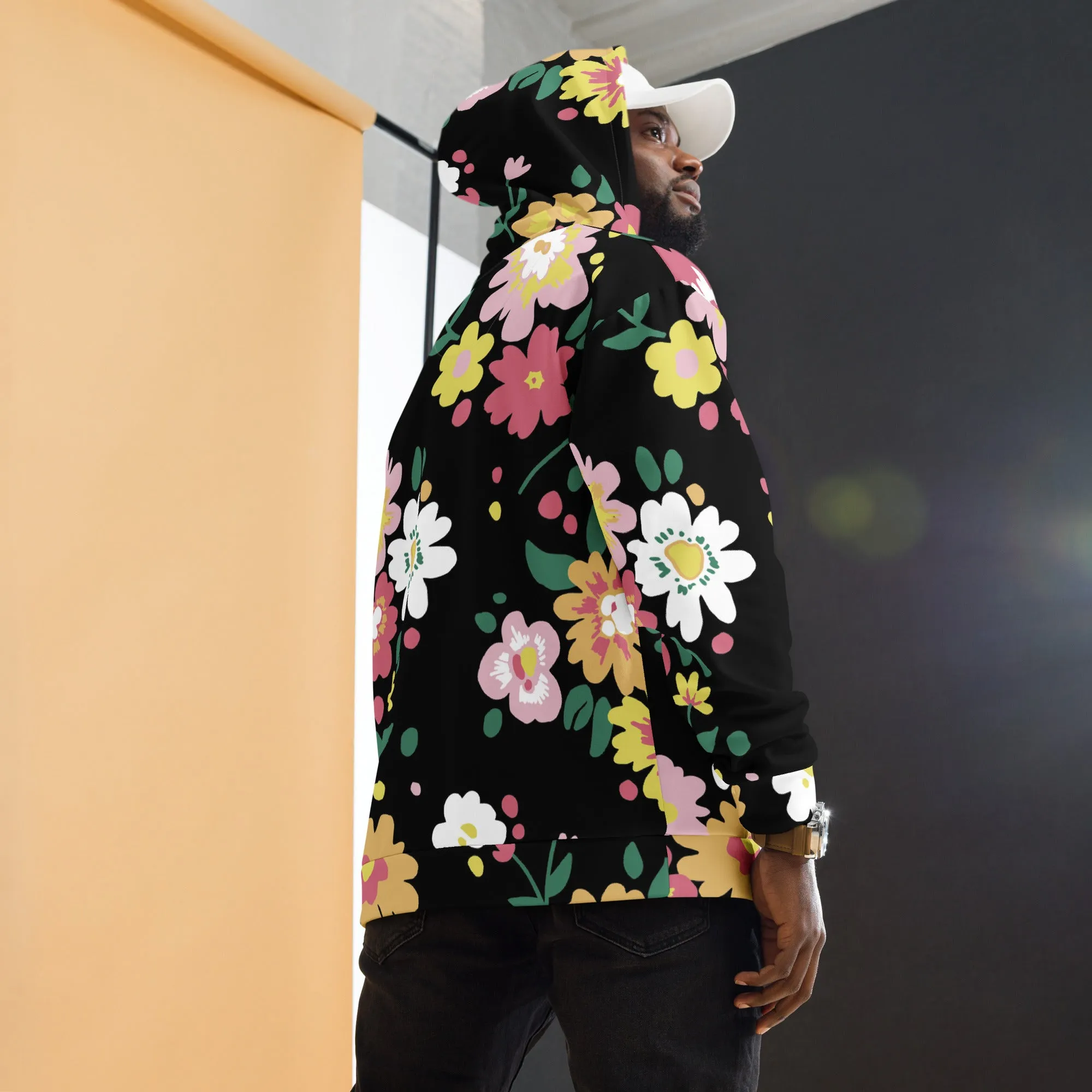 Floral Hoodie (Glamourange Spring Best Hoodies Collection - Flower Hoodies Print 002)