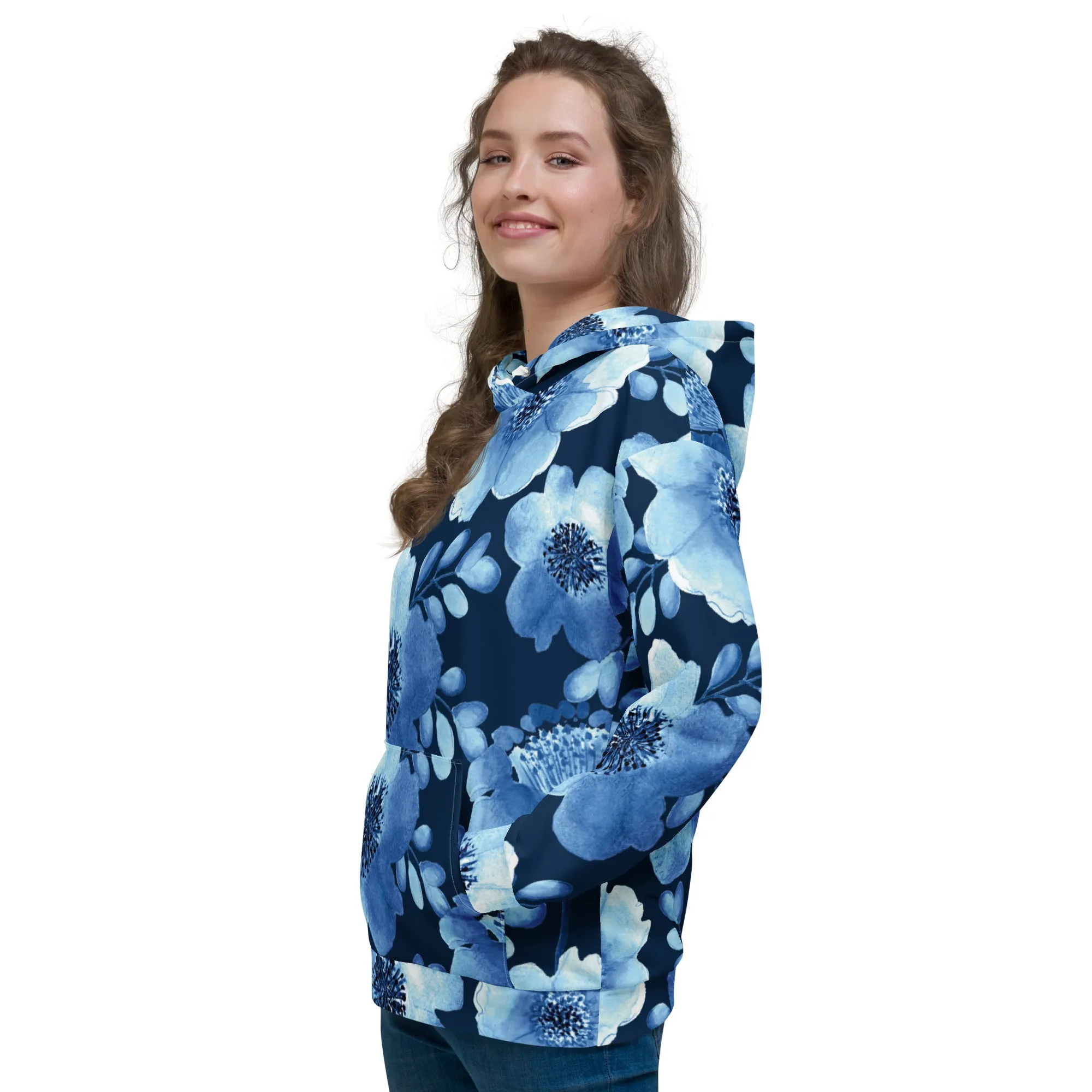 Floral Hoodie (Glamourange Spring Best Hoodies Collection - Flower Hoodies Print 004)