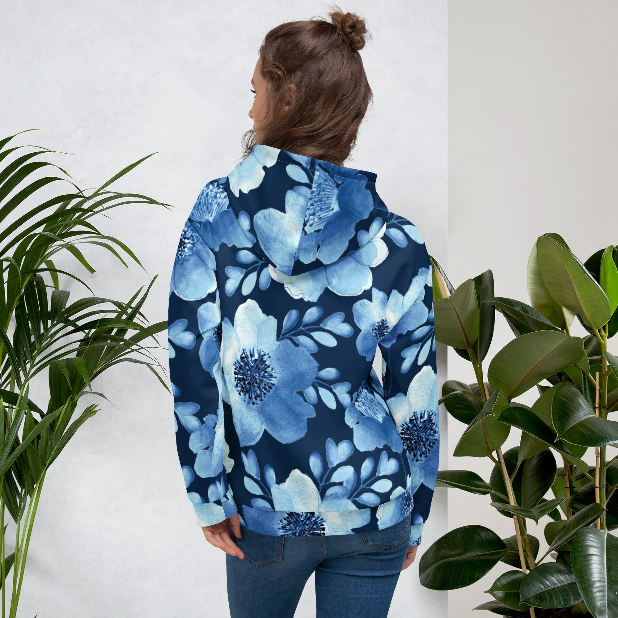 Floral Hoodie (Glamourange Spring Best Hoodies Collection - Flower Hoodies Print 004)