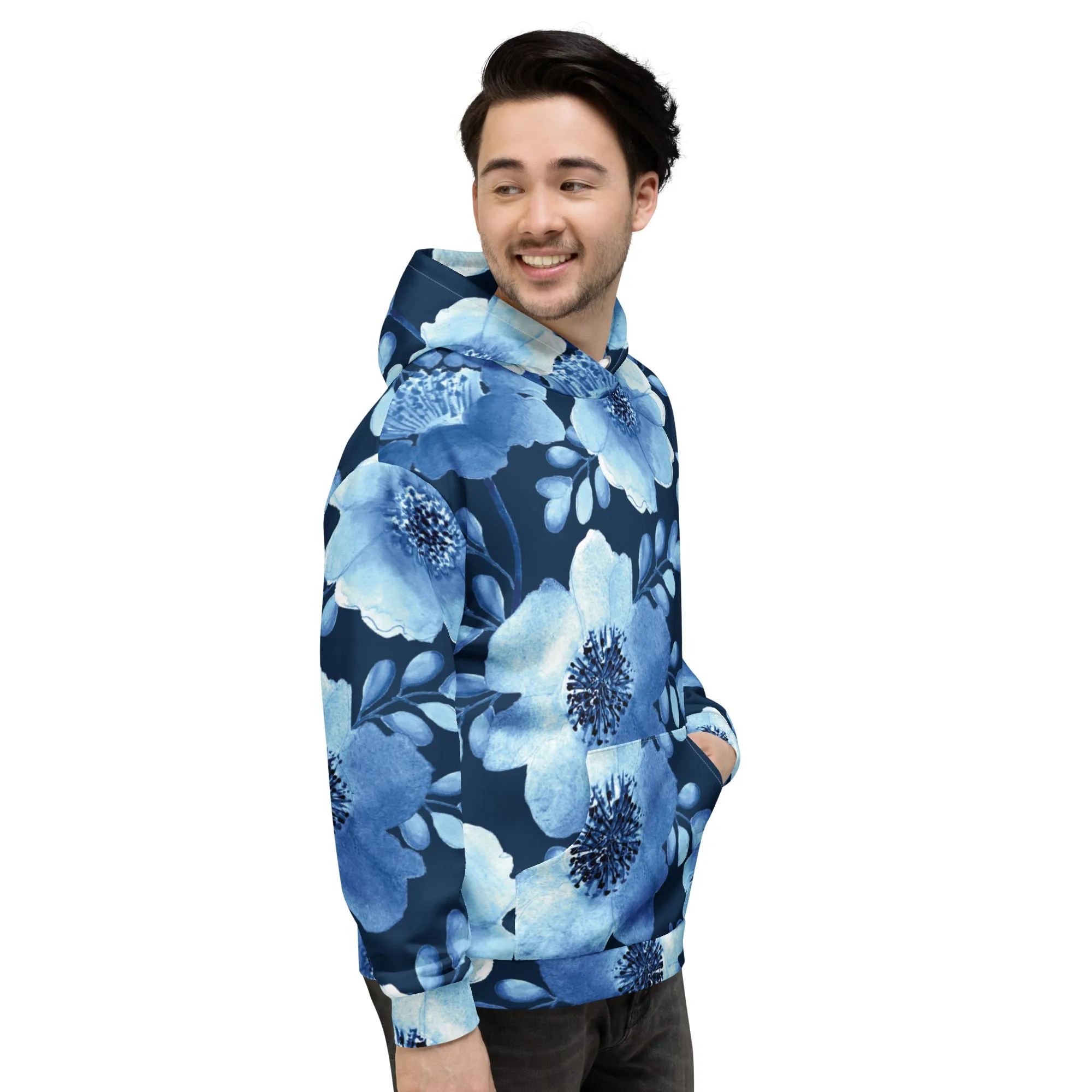 Floral Hoodie (Glamourange Spring Best Hoodies Collection - Flower Hoodies Print 004)