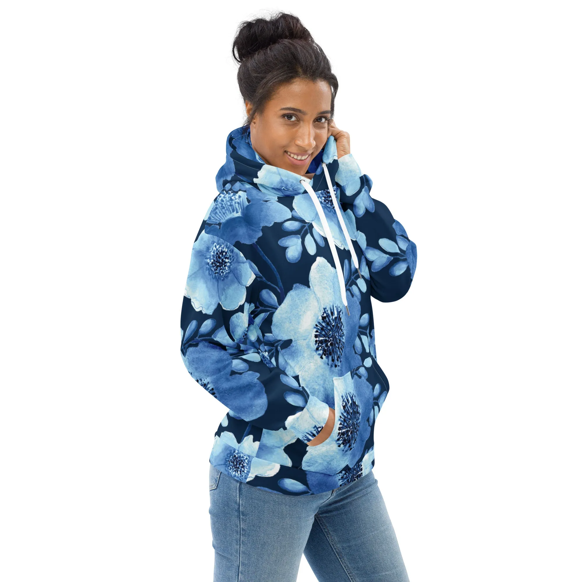 Floral Hoodie (Glamourange Spring Best Hoodies Collection - Flower Hoodies Print 004)