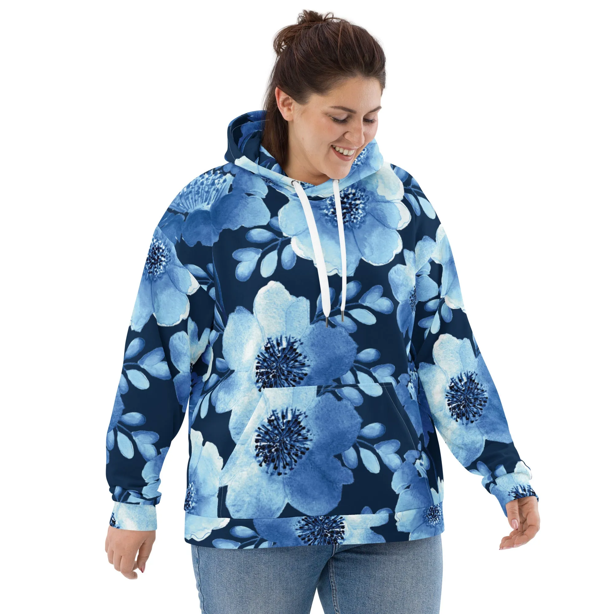 Floral Hoodie (Glamourange Spring Best Hoodies Collection - Flower Hoodies Print 004)