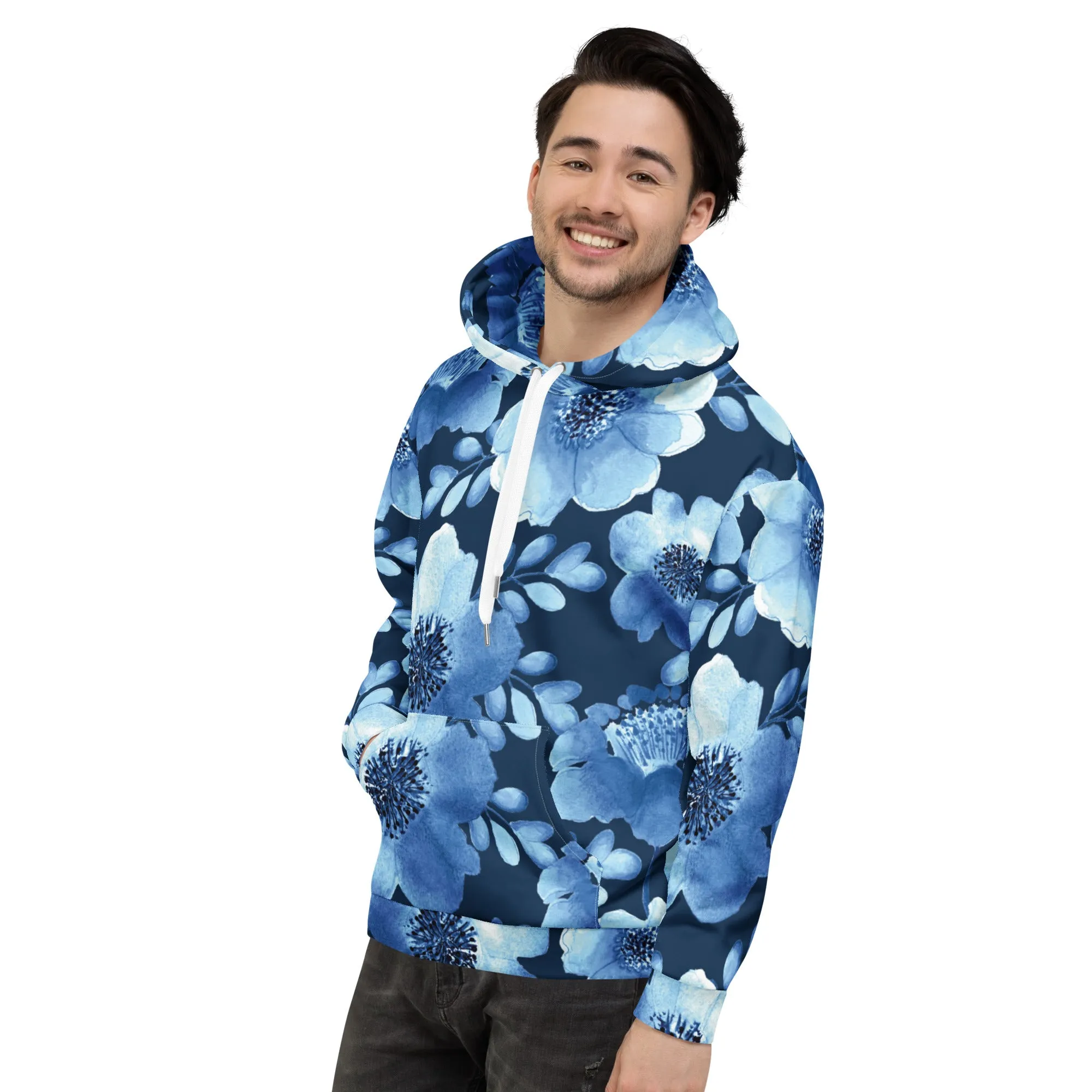 Floral Hoodie (Glamourange Spring Best Hoodies Collection - Flower Hoodies Print 004)