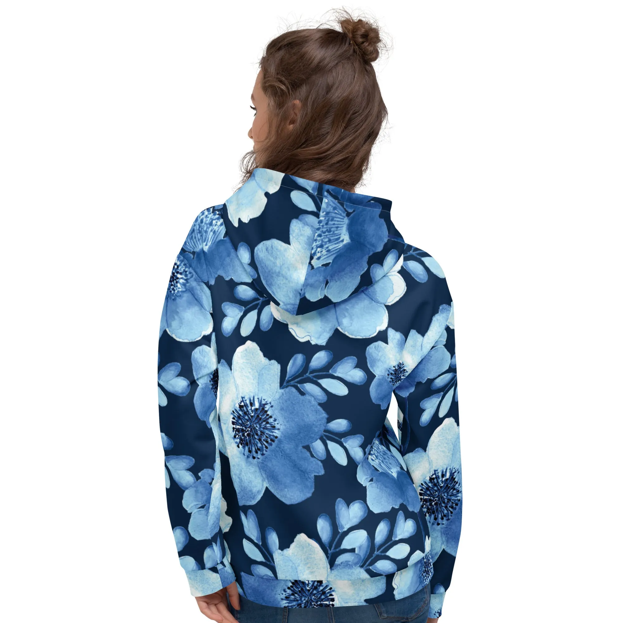 Floral Hoodie (Glamourange Spring Best Hoodies Collection - Flower Hoodies Print 004)