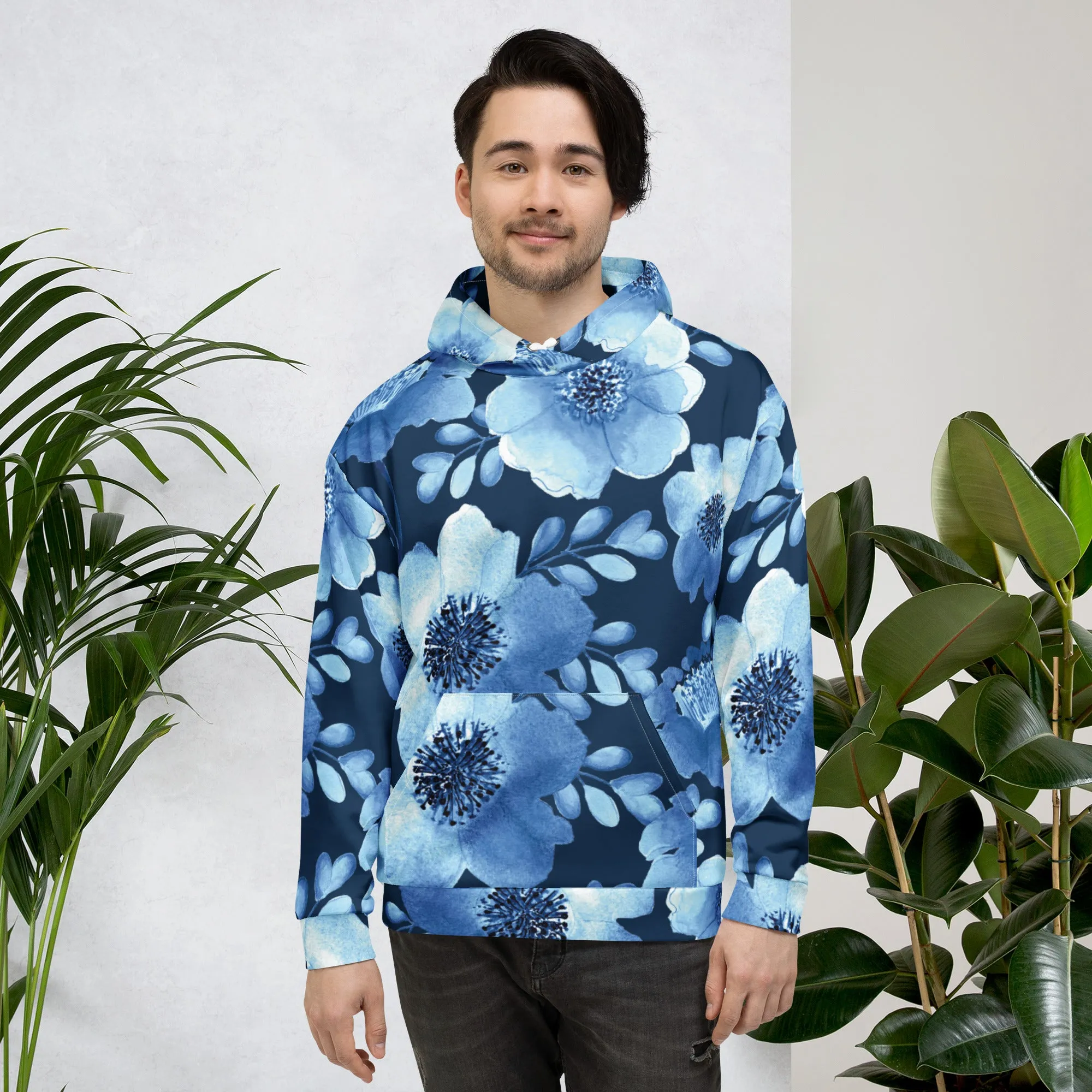 Floral Hoodie (Glamourange Spring Best Hoodies Collection - Flower Hoodies Print 004)