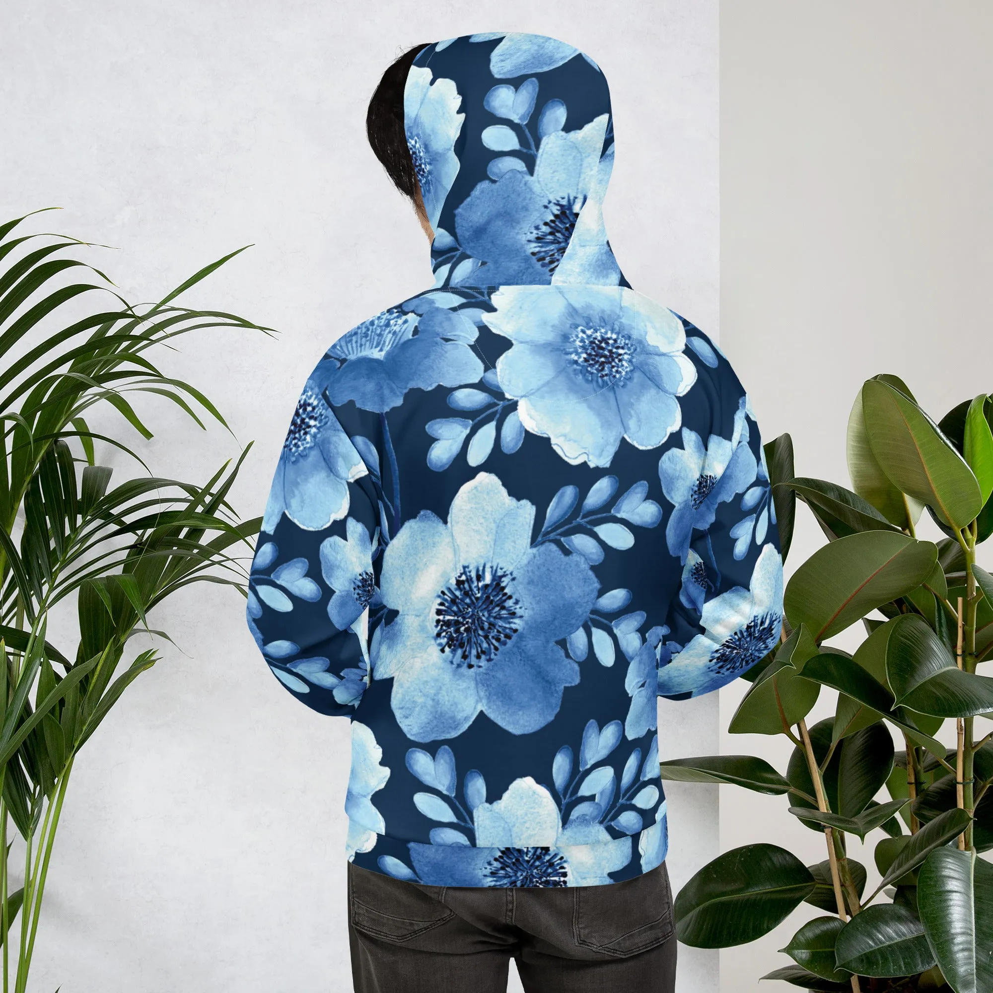 Floral Hoodie (Glamourange Spring Best Hoodies Collection - Flower Hoodies Print 004)