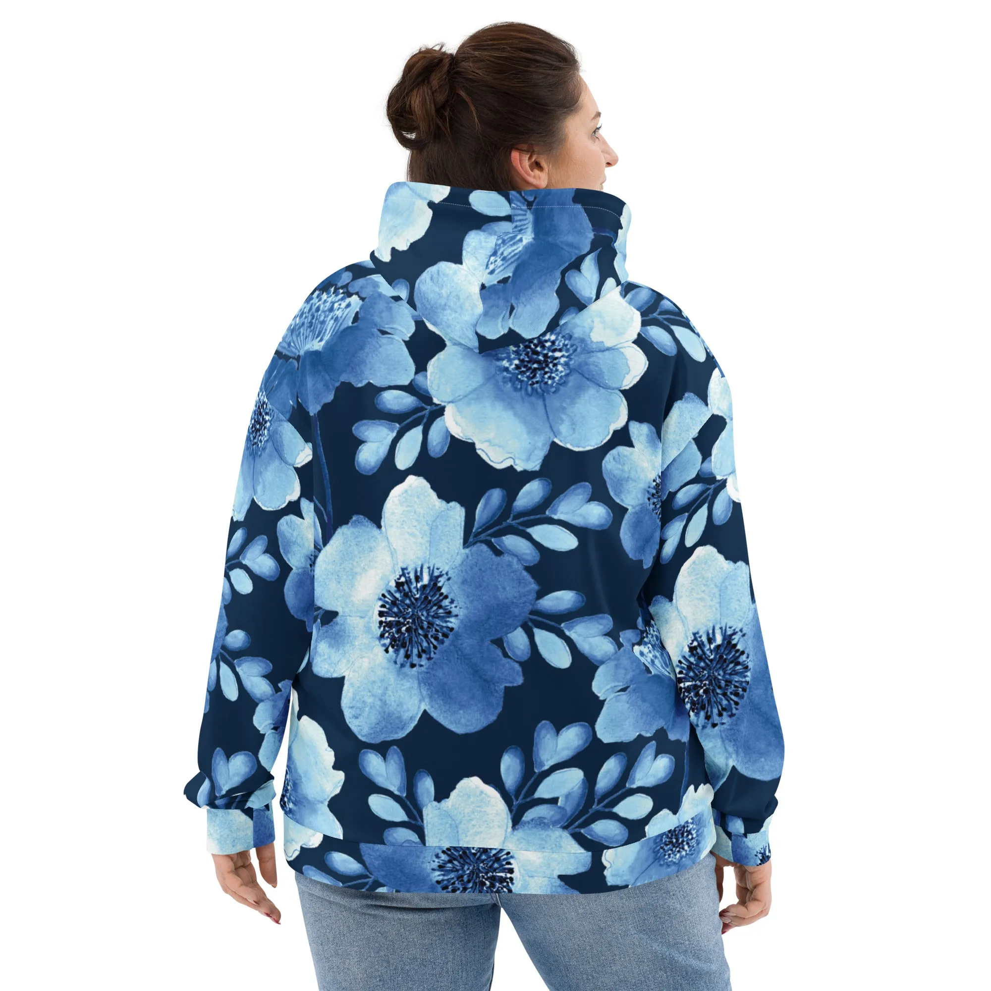 Floral Hoodie (Glamourange Spring Best Hoodies Collection - Flower Hoodies Print 004)