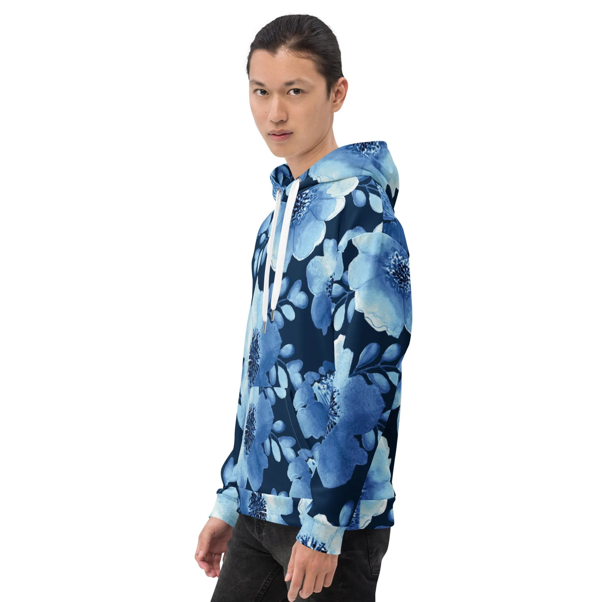 Floral Hoodie (Glamourange Spring Best Hoodies Collection - Flower Hoodies Print 004)